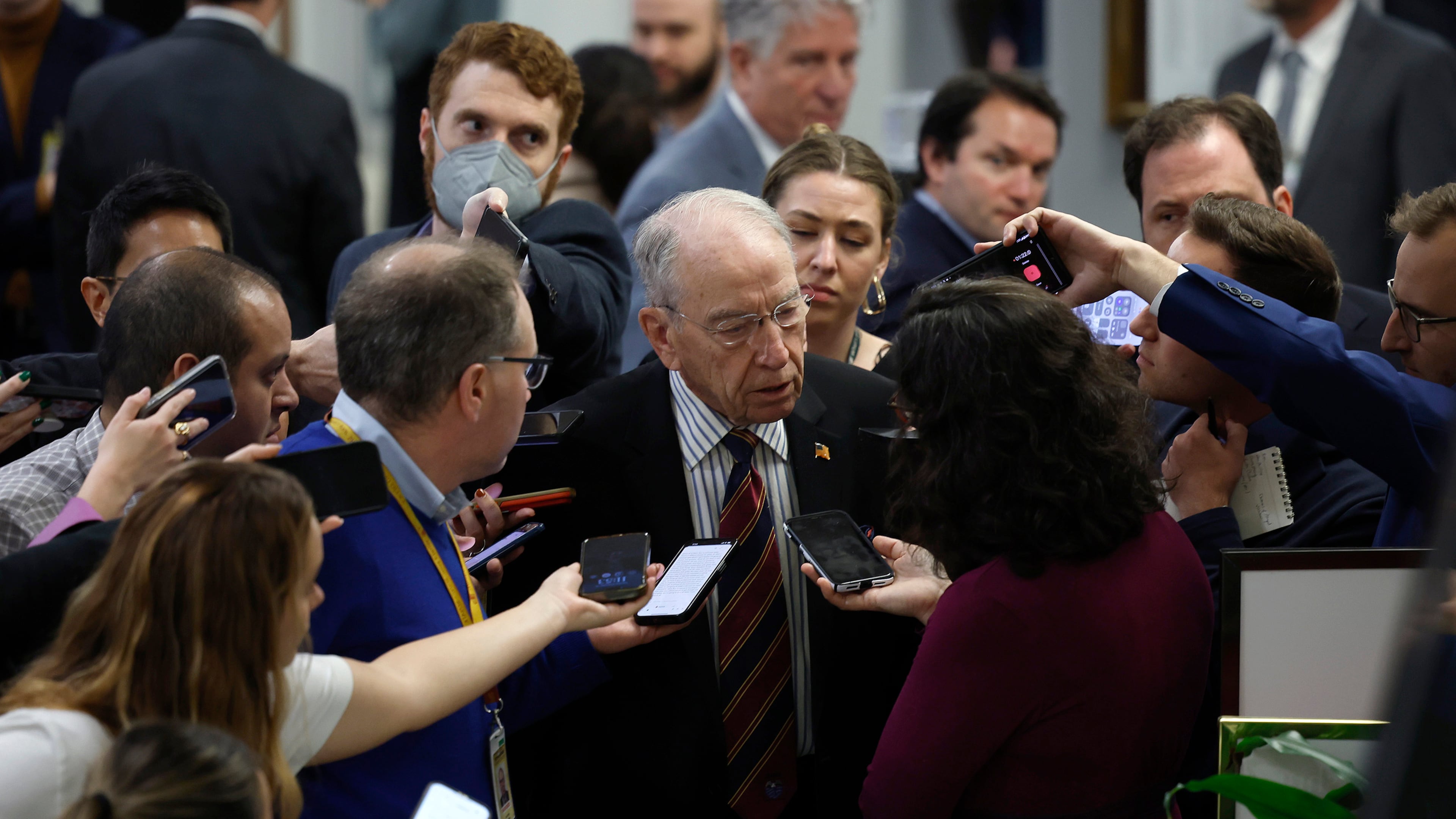 U.S. Sen. Charles Grassley, R-Iowa, was first elected to public office in 1958, when Dwight Eisenhower was president. (Kevin Dietsch/Getty Images/TNS)