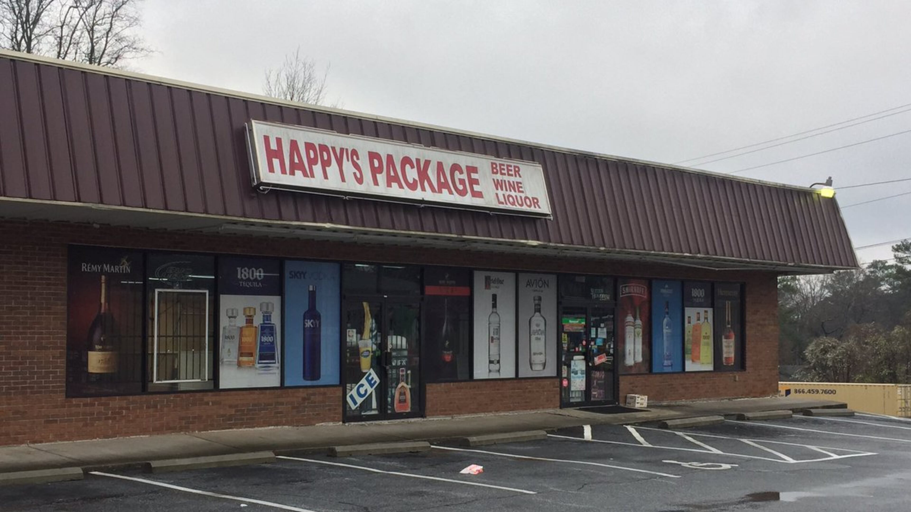 A DeKalb County store clerk shot and killed a man Tuesday night during a robbery attempt. (Credit: Channel 2 Action News)