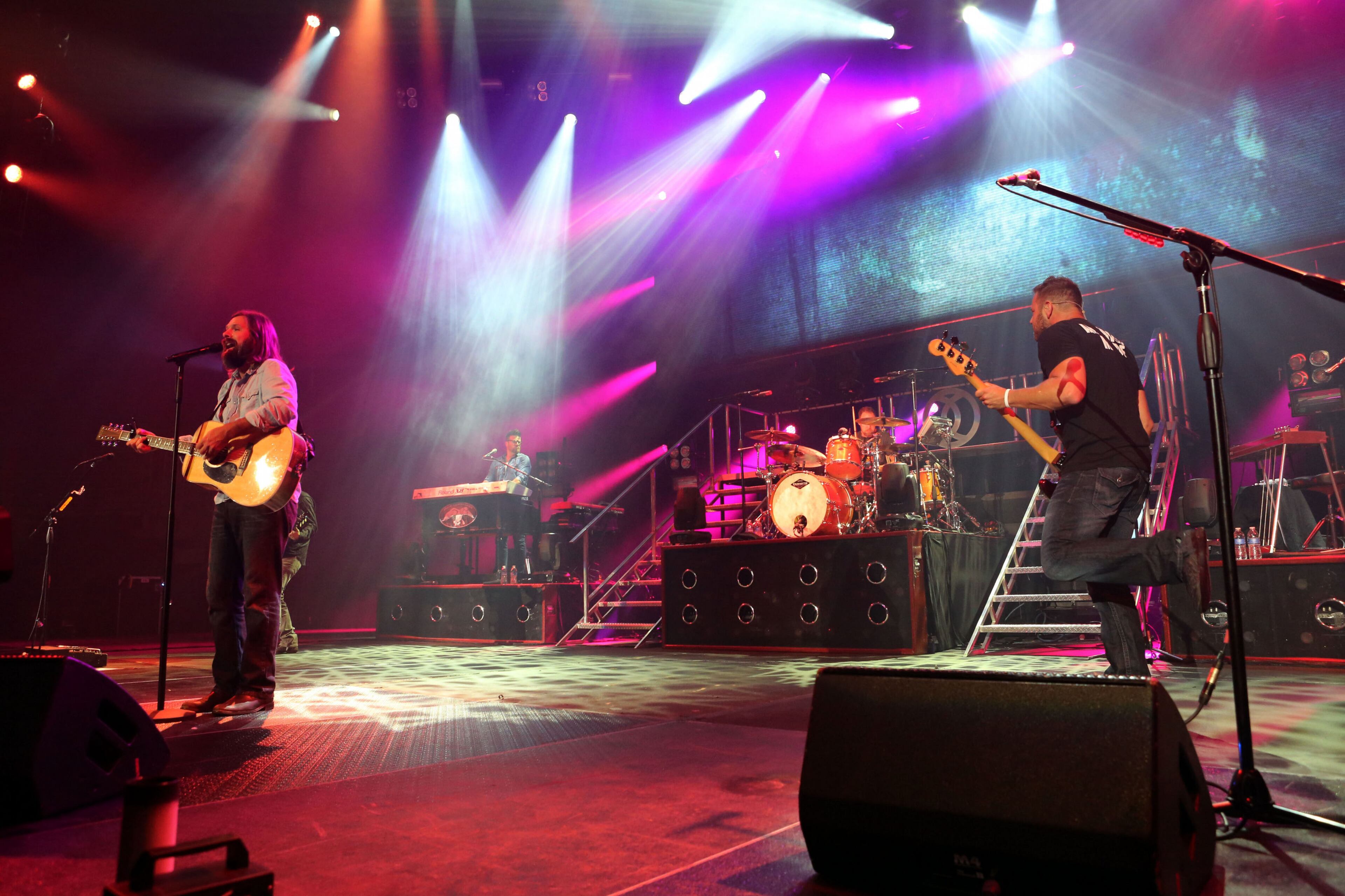 104.7 The Fish presented the sold out Fish Fest with Third Day and Friends Saturday night at the Gwinnett Arena. Also performing were the Christian acts Needtobreathe, Jamie Grace and Royal Tailor. Robb D. Cohen/RobbsPhotos.com