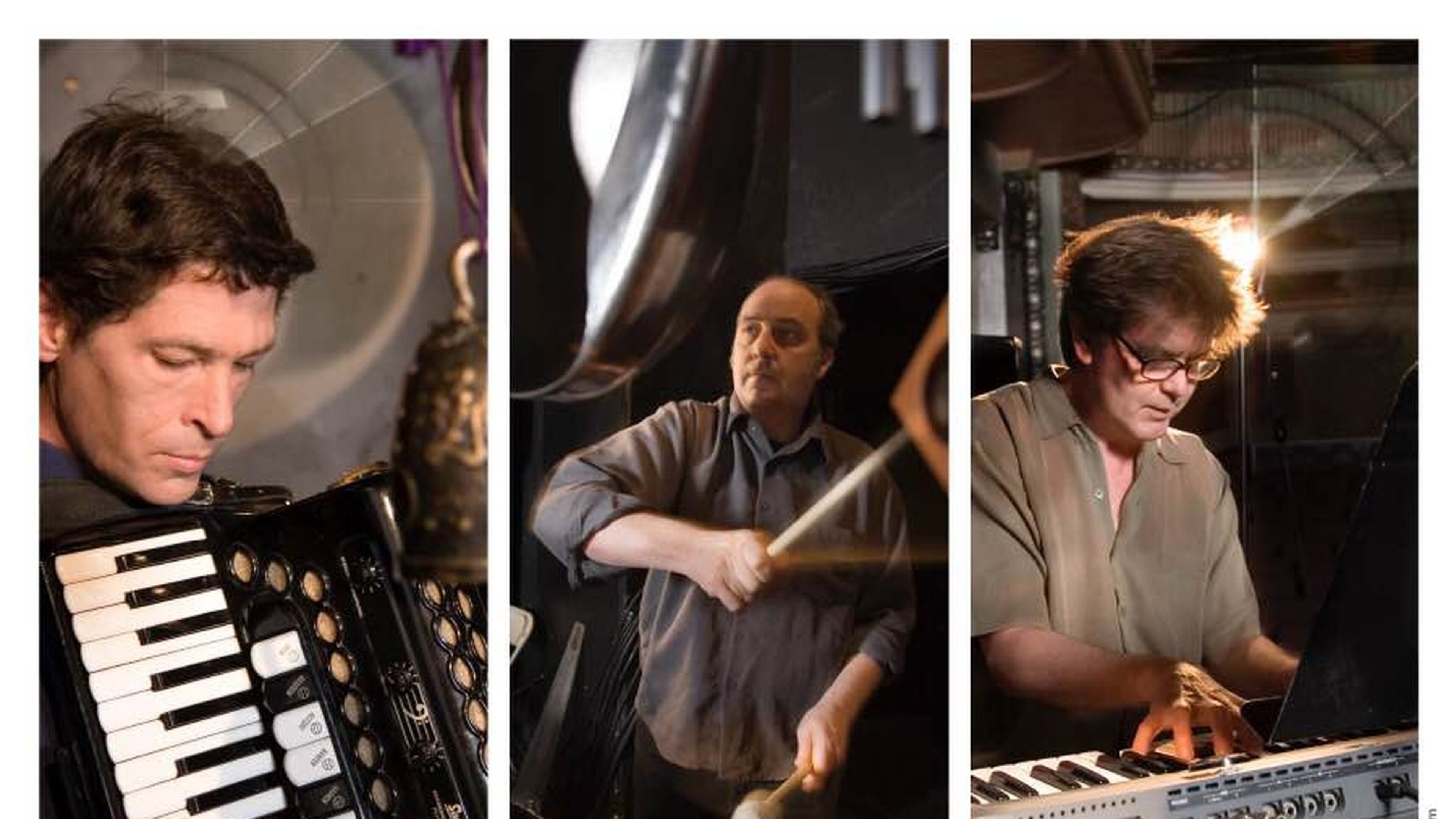 Terry Donahue (from left) , Ken Winokur and Roger Miller are Alloy Orchestra. CONTRIBUTED BY ROGOVIN.COM