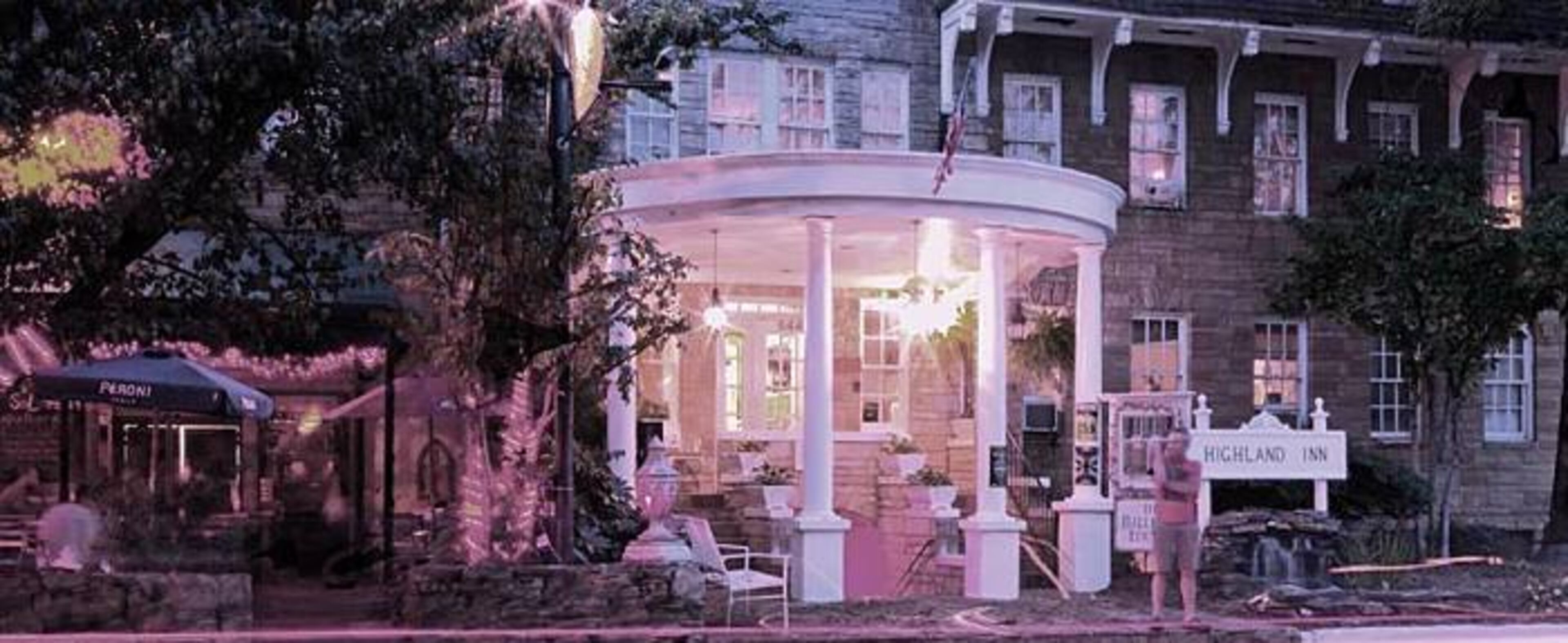 The Highland Inn & Ballroom, now Otto's Apartment Hotel, in the heart of Poncey-Highland