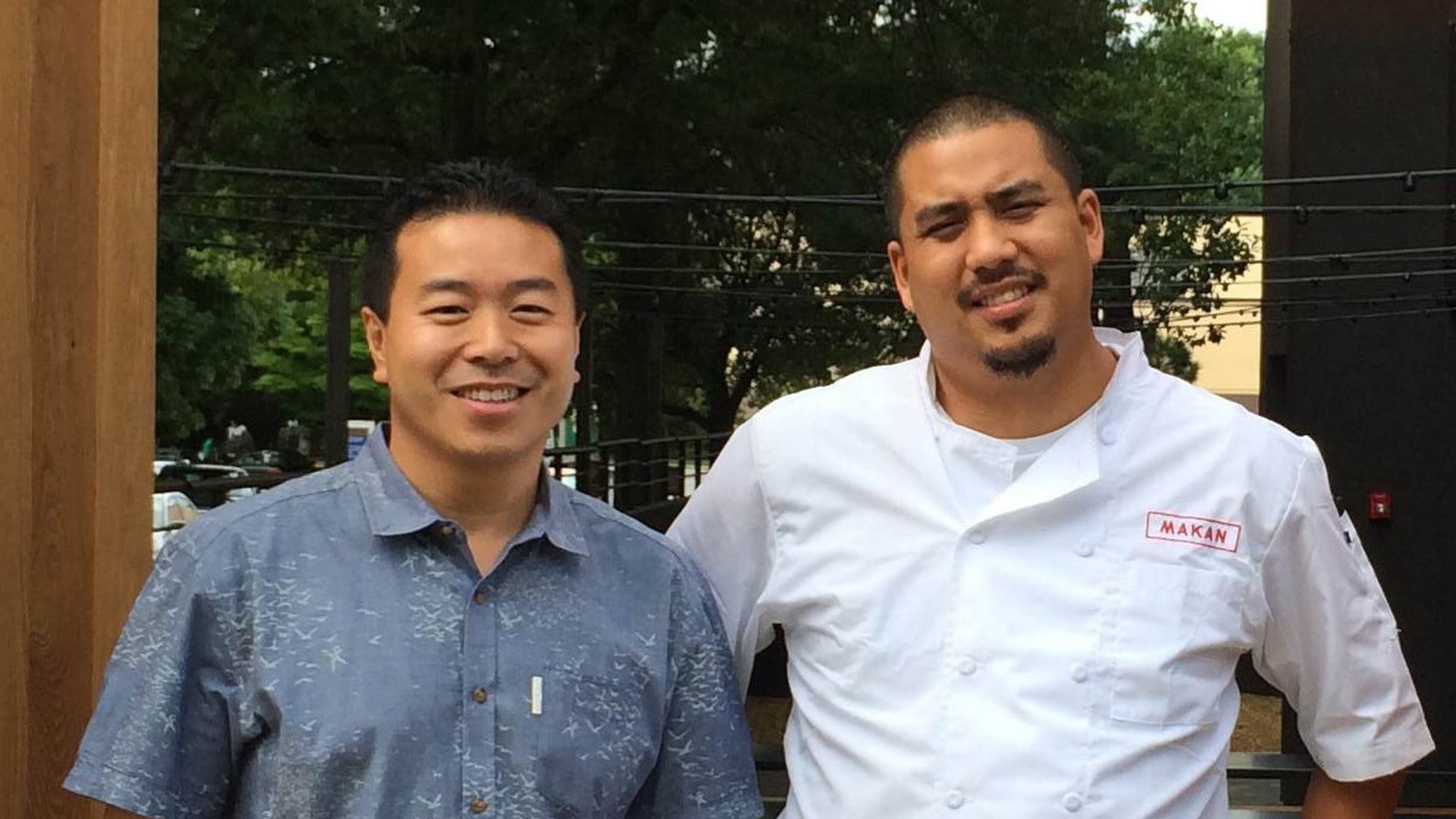 Michael Lo, left, and George Yu operate Makan, a Decatur restaurant that offers Korean- and Chinese-inspired cuisine.