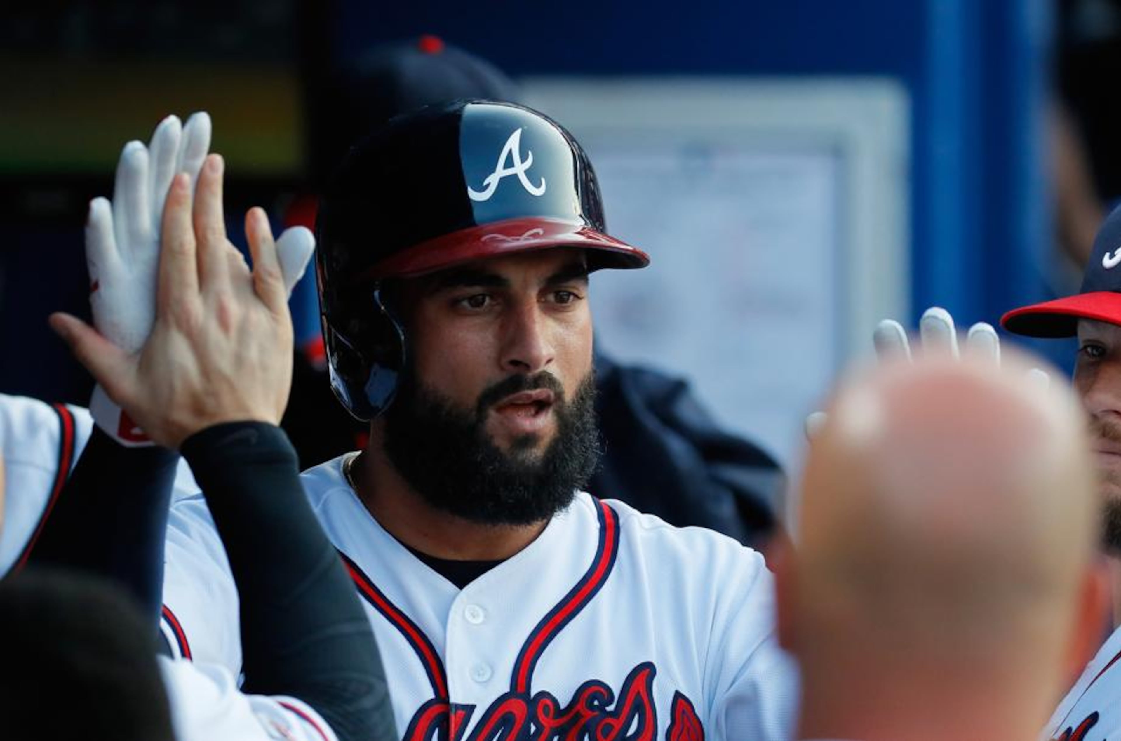 Nick Markakis is viewed as a steady, consummate pro by teammates past and present. (Getty Images)