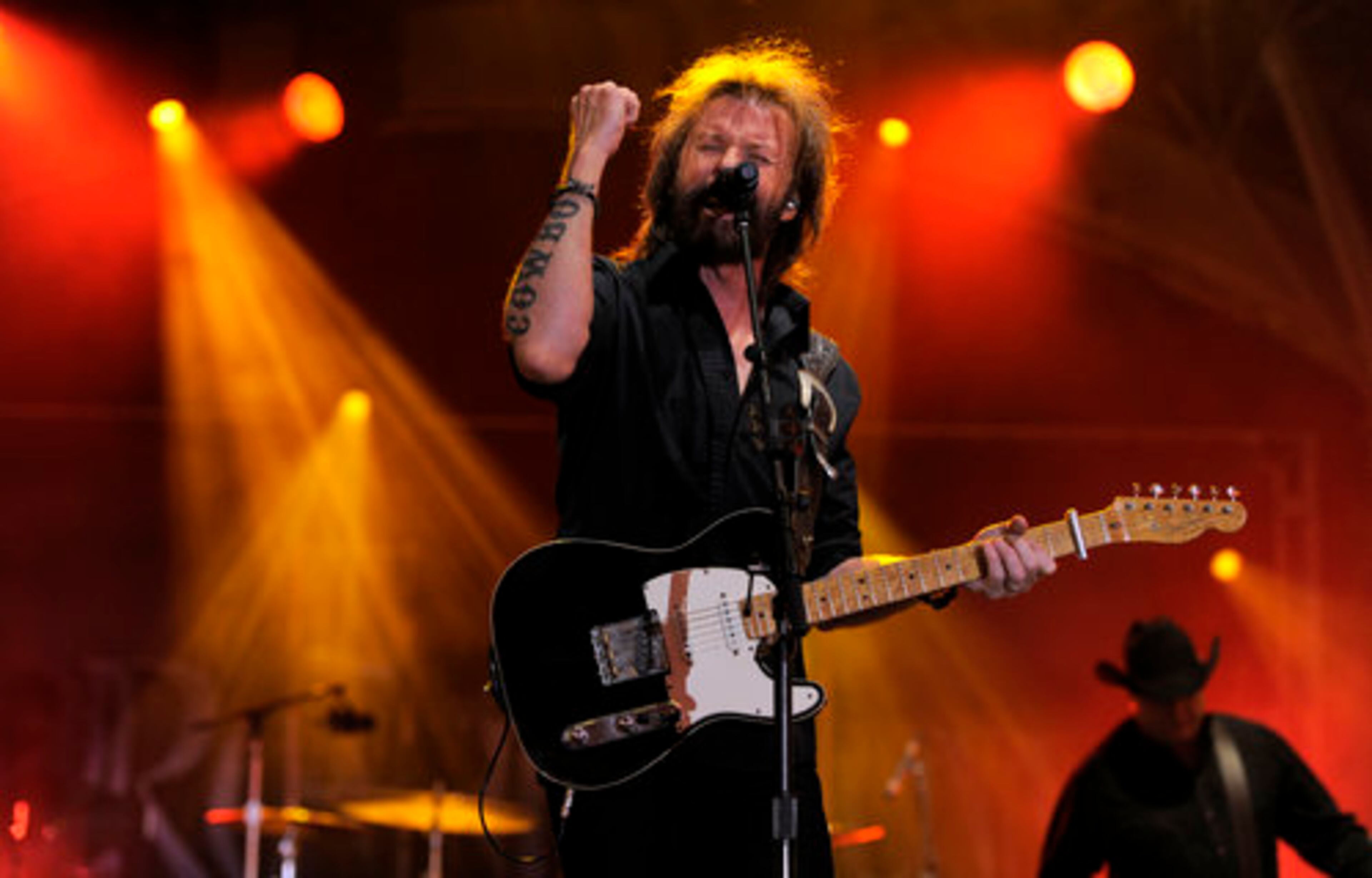 Ronnie Dunn performs at the Academy of Country Music Concerts at Fremont Street Experience, Saturday, April 2, 2011, in downtown Las Vegas.