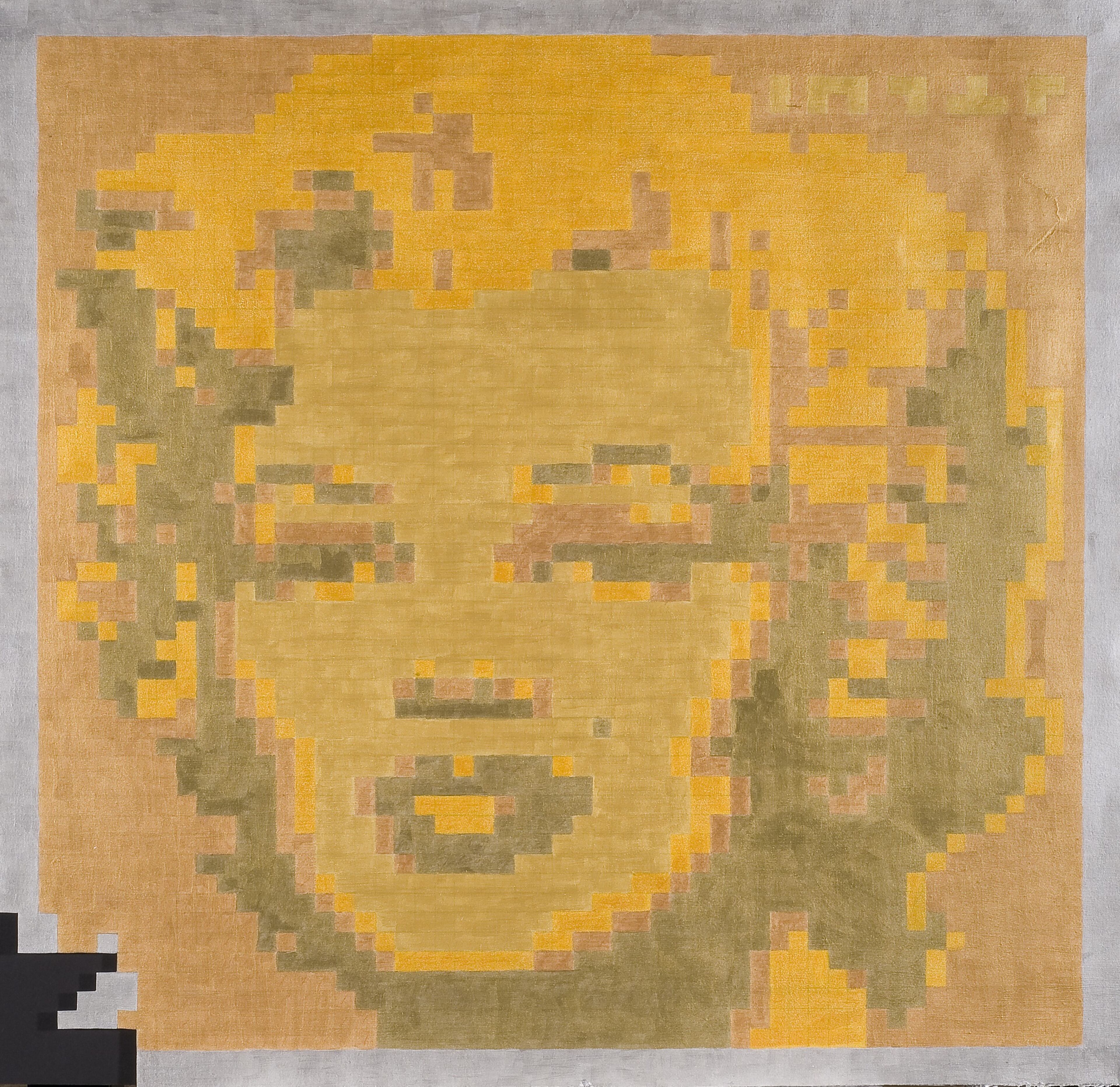 Ashley Anderson (American, born 1982), Faux Sho, 2012, metallic ink and acrylic on paper, 28 1/2 × 28 inches. High Museum of Art, Atlanta, purchase with the Lambert Fund, 2014.291.