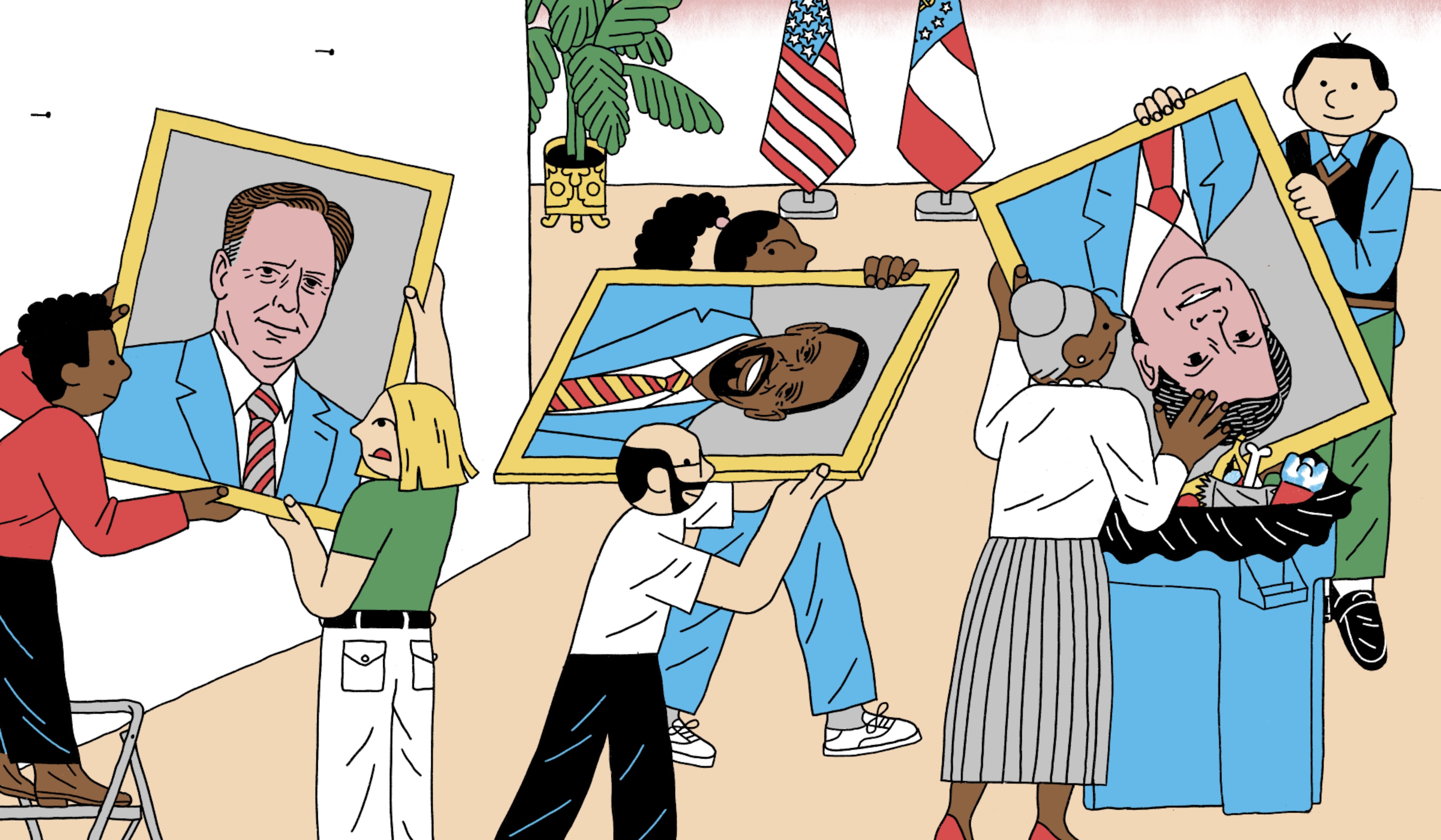 (Illustration: Justin Tran for the AJC)