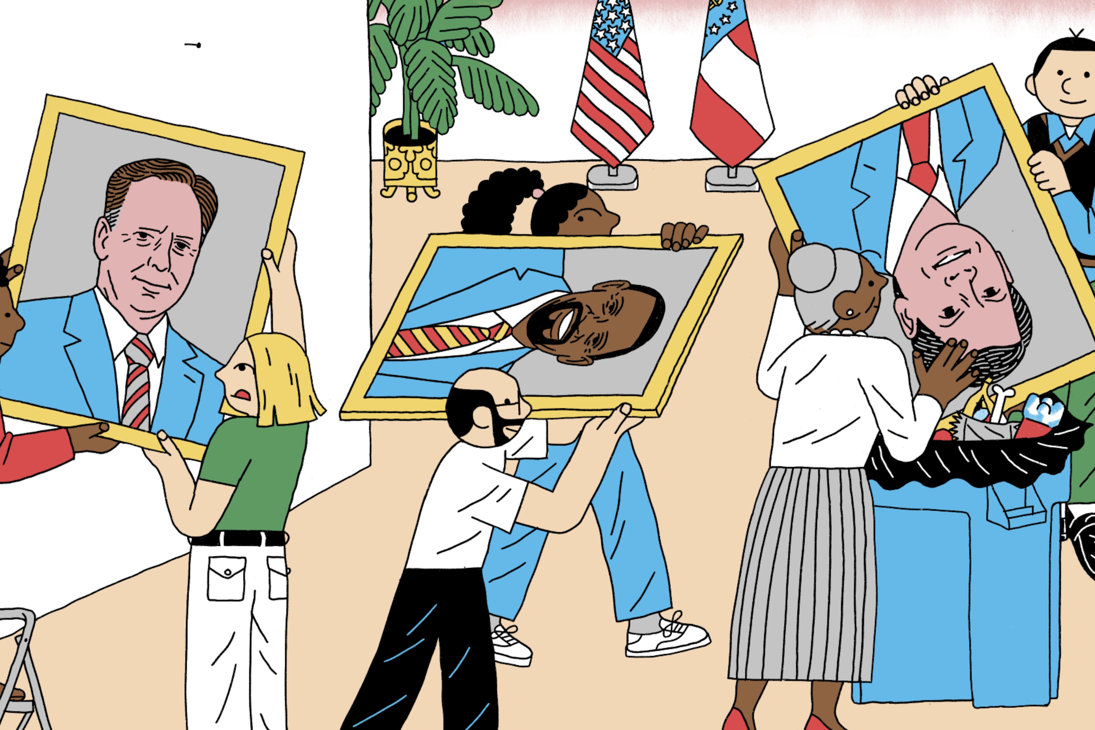 (Illustration: Justin Tran for the AJC)
