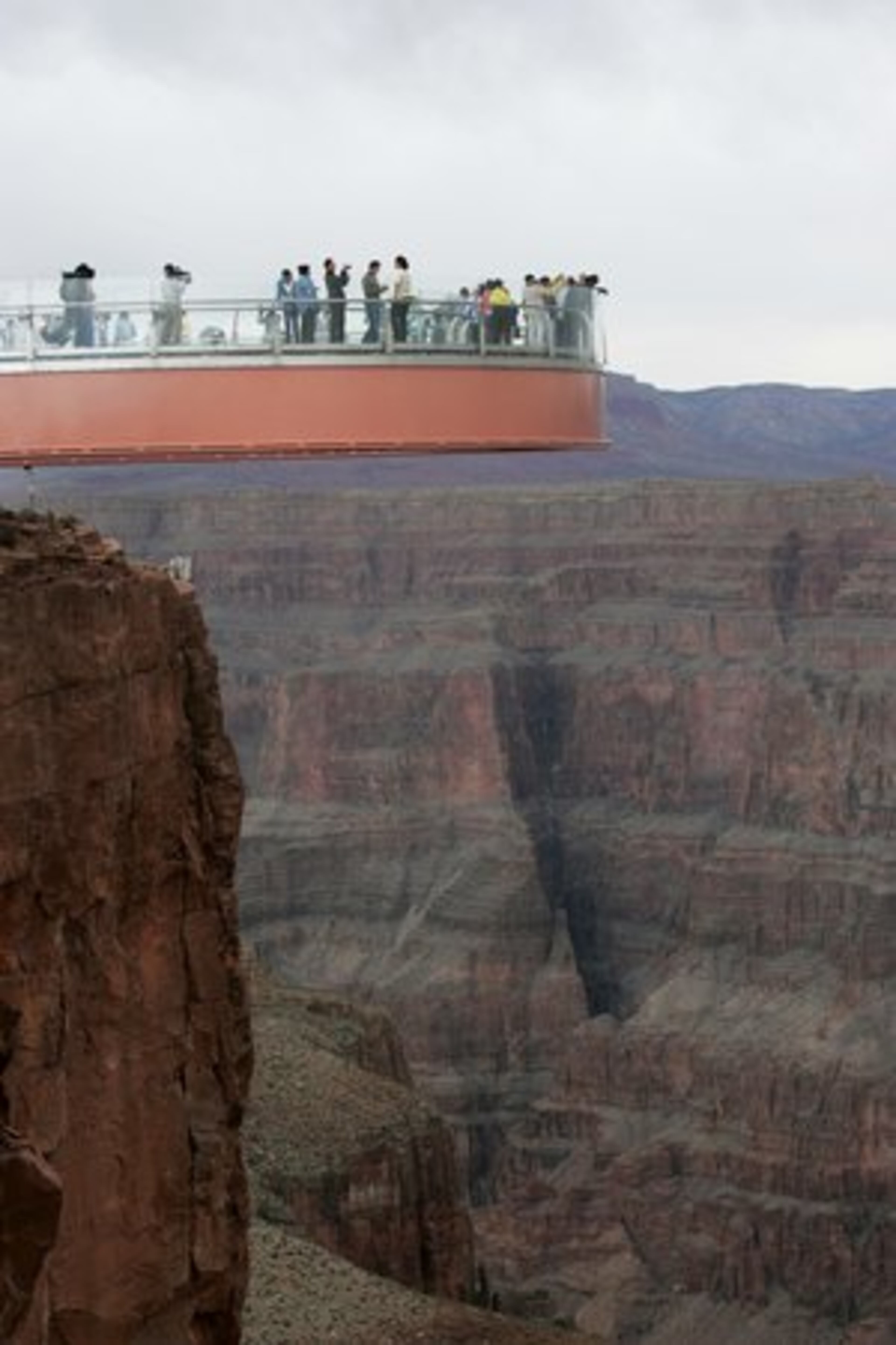 HERE ARE some of the best-known contenders: GRAND CANYON (pictured, the Skywalk on the Hualapai Indian Reservation)