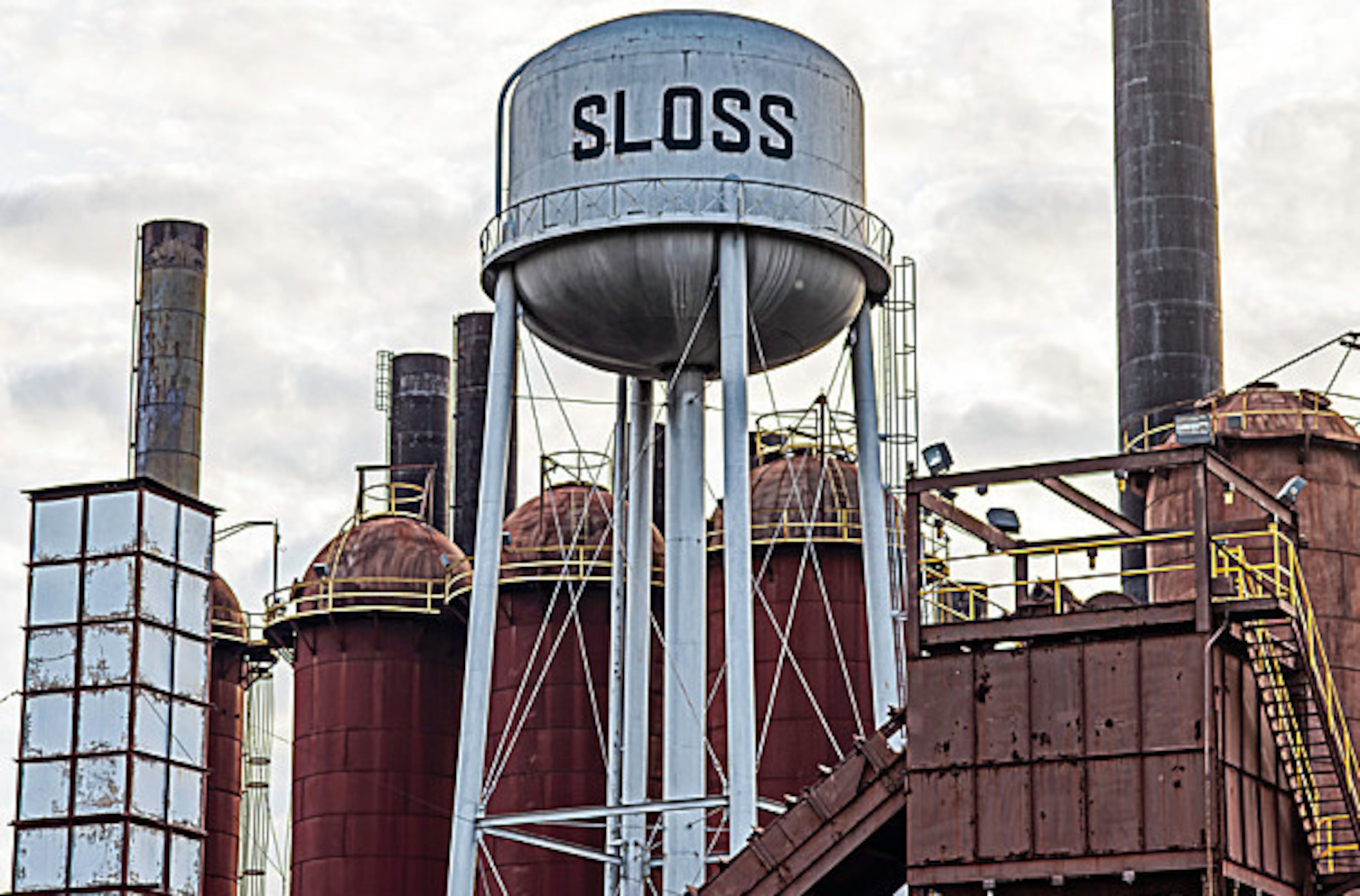 Just a regular old haunted steel mill. Nothing to see here. Let's check out the furnace!