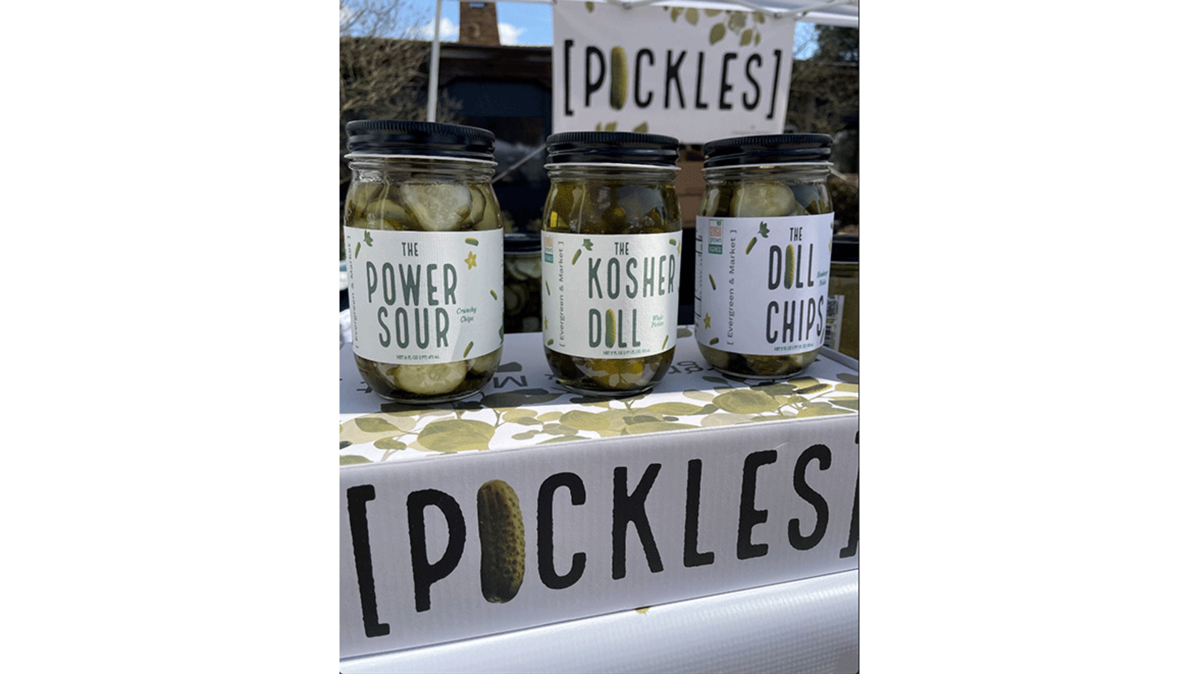 Pickles from Evergreen & Market /
Courtesy of Evergreen & Market