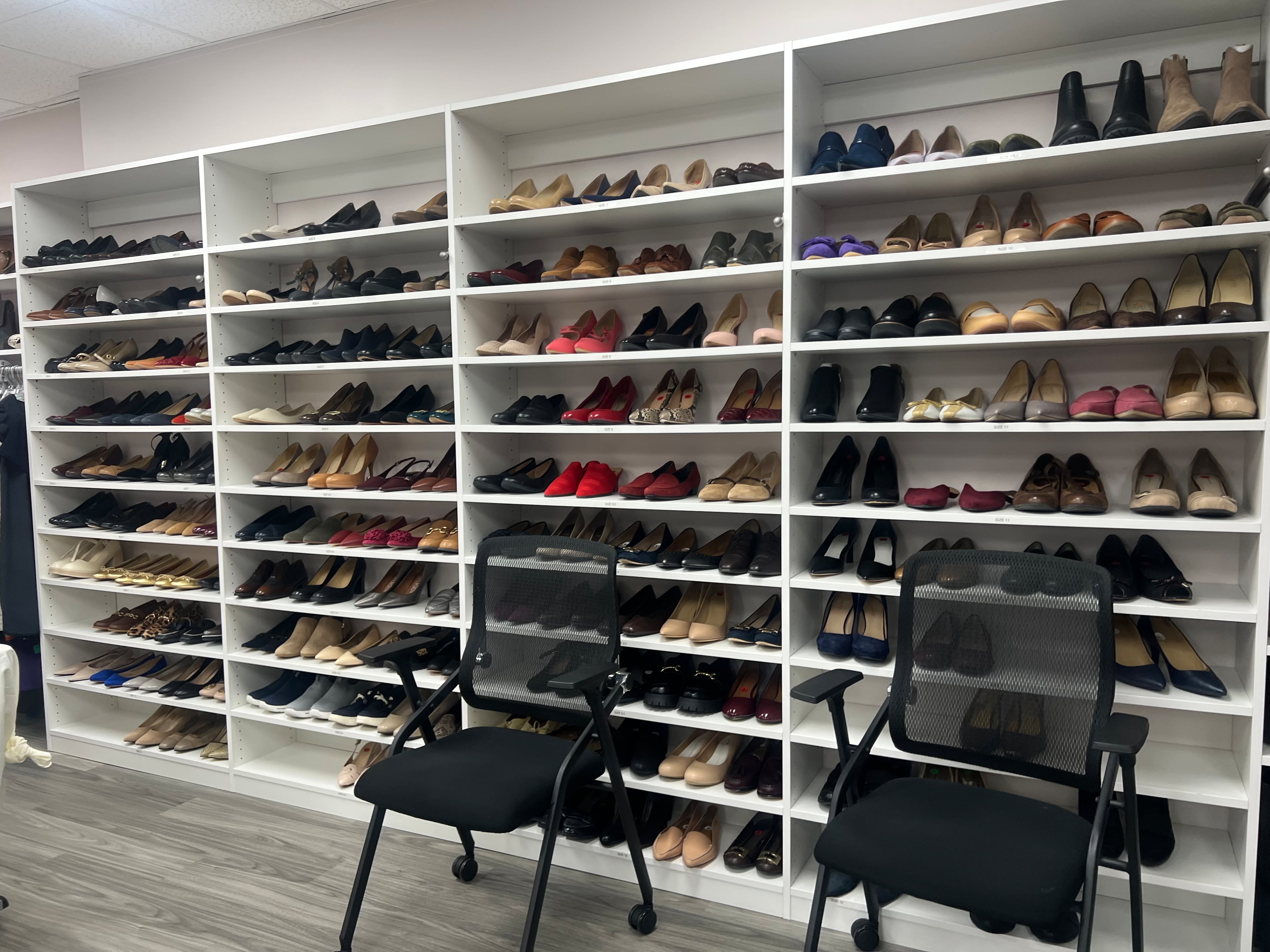 A few years ago, Dress for Success Georgia expanded its Sandy Springs location from about 1,600 square feet to more than 3,000 square feet. (Kelly Yamanouchi/AJC)