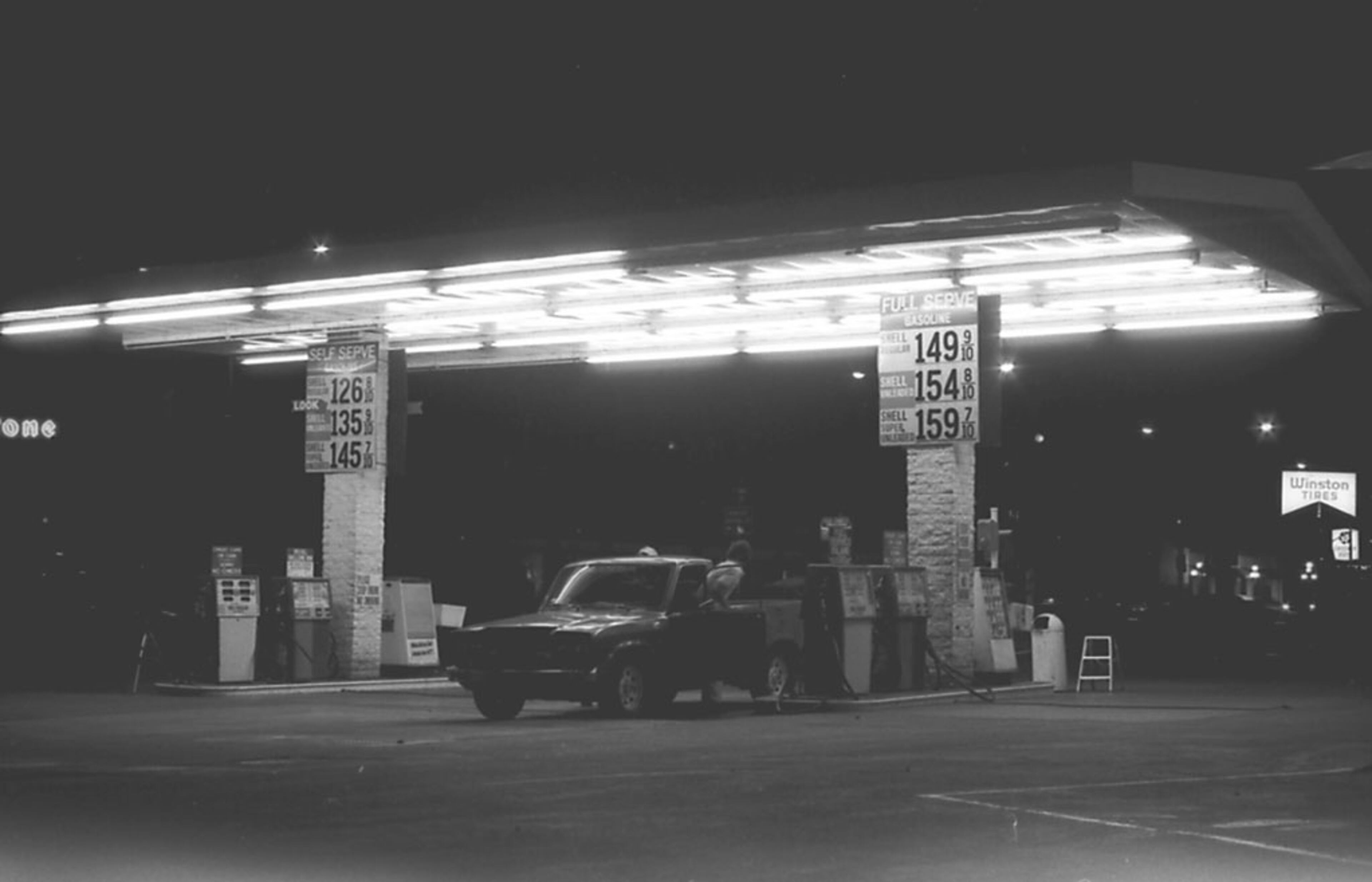 Gas cost an average of $1.32 a gallon, and everyone complained.