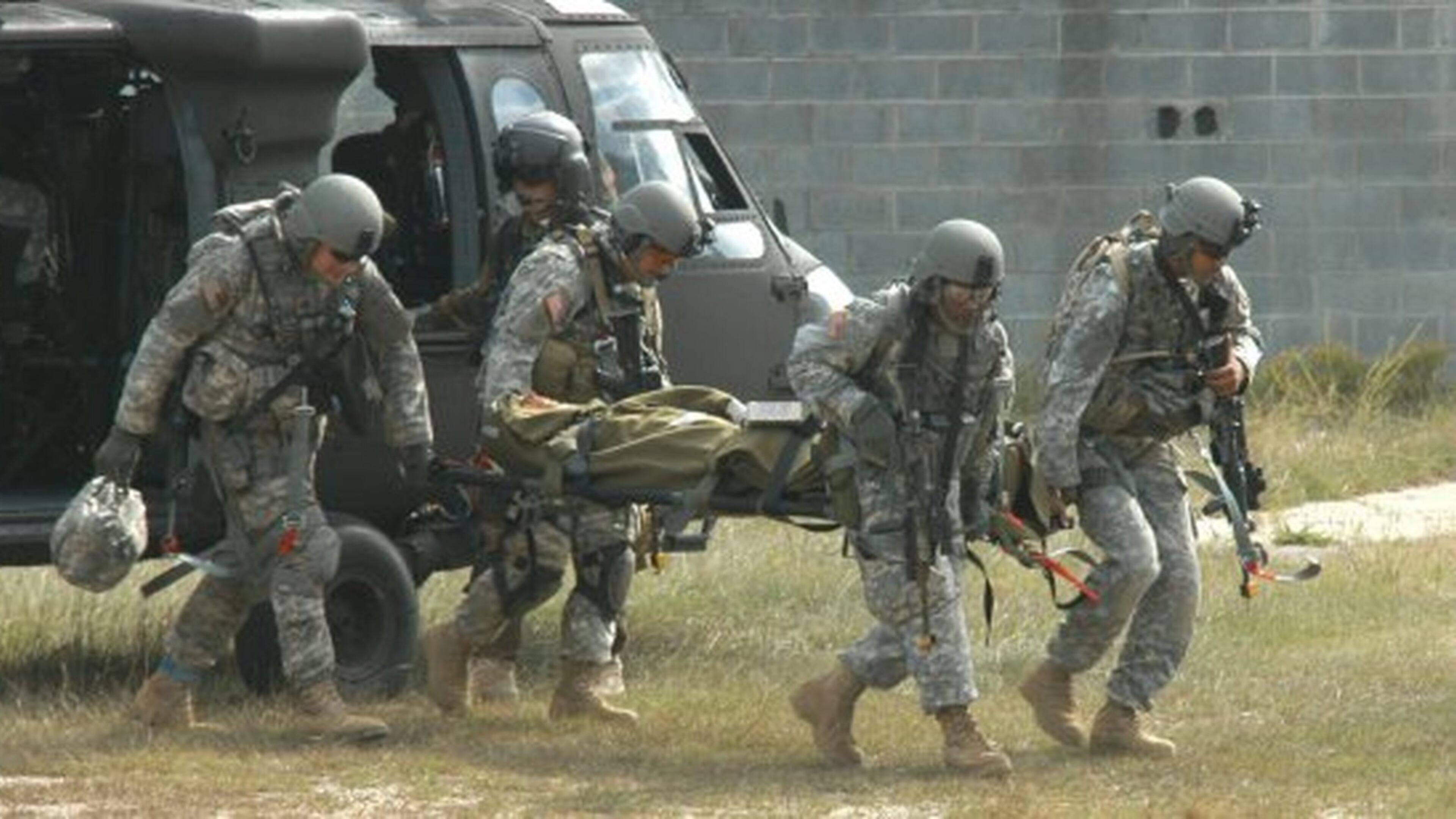 U.S. Army carries out a training exercise.