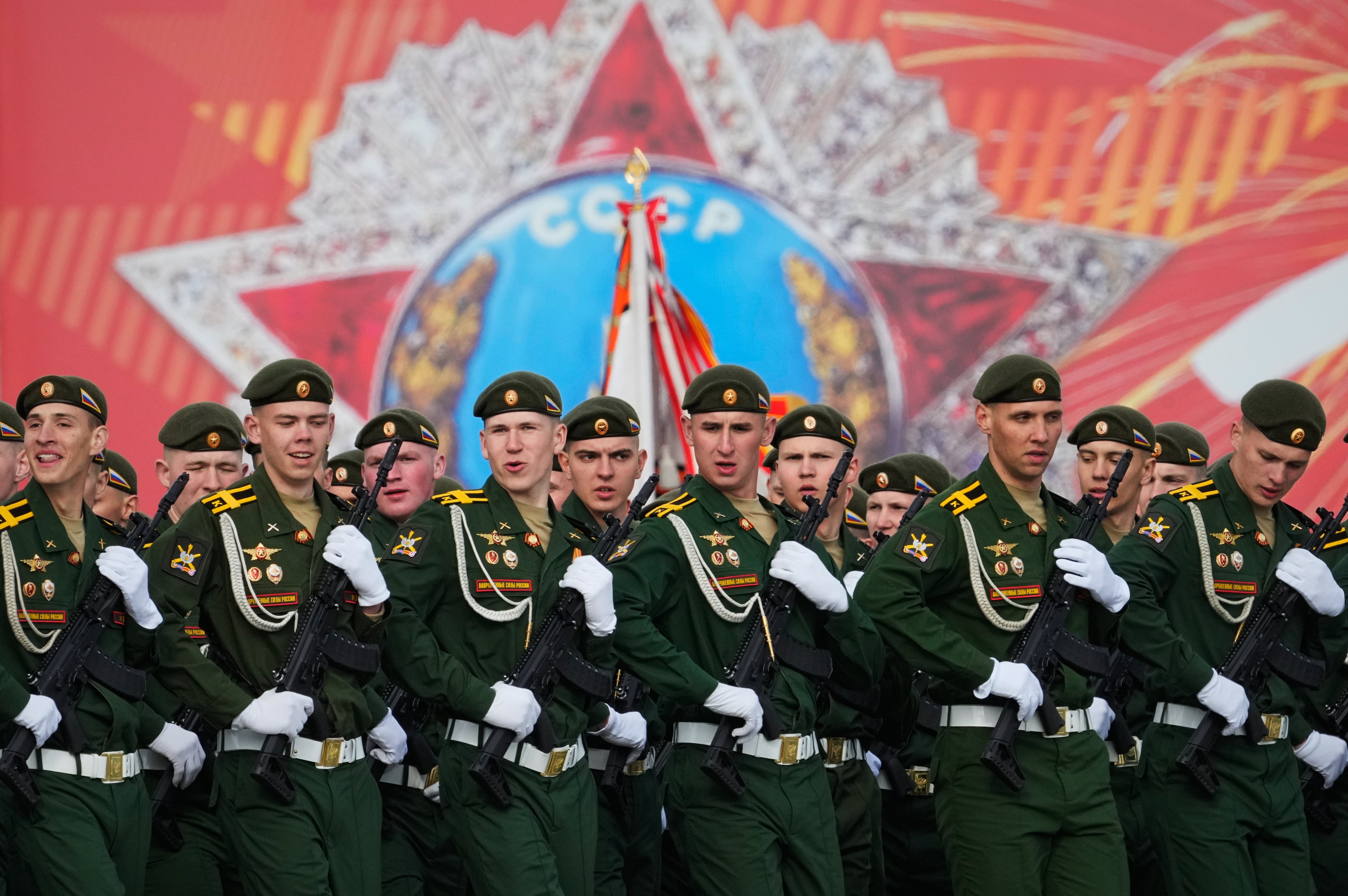 Russia Victory Day Parade Rehearsal