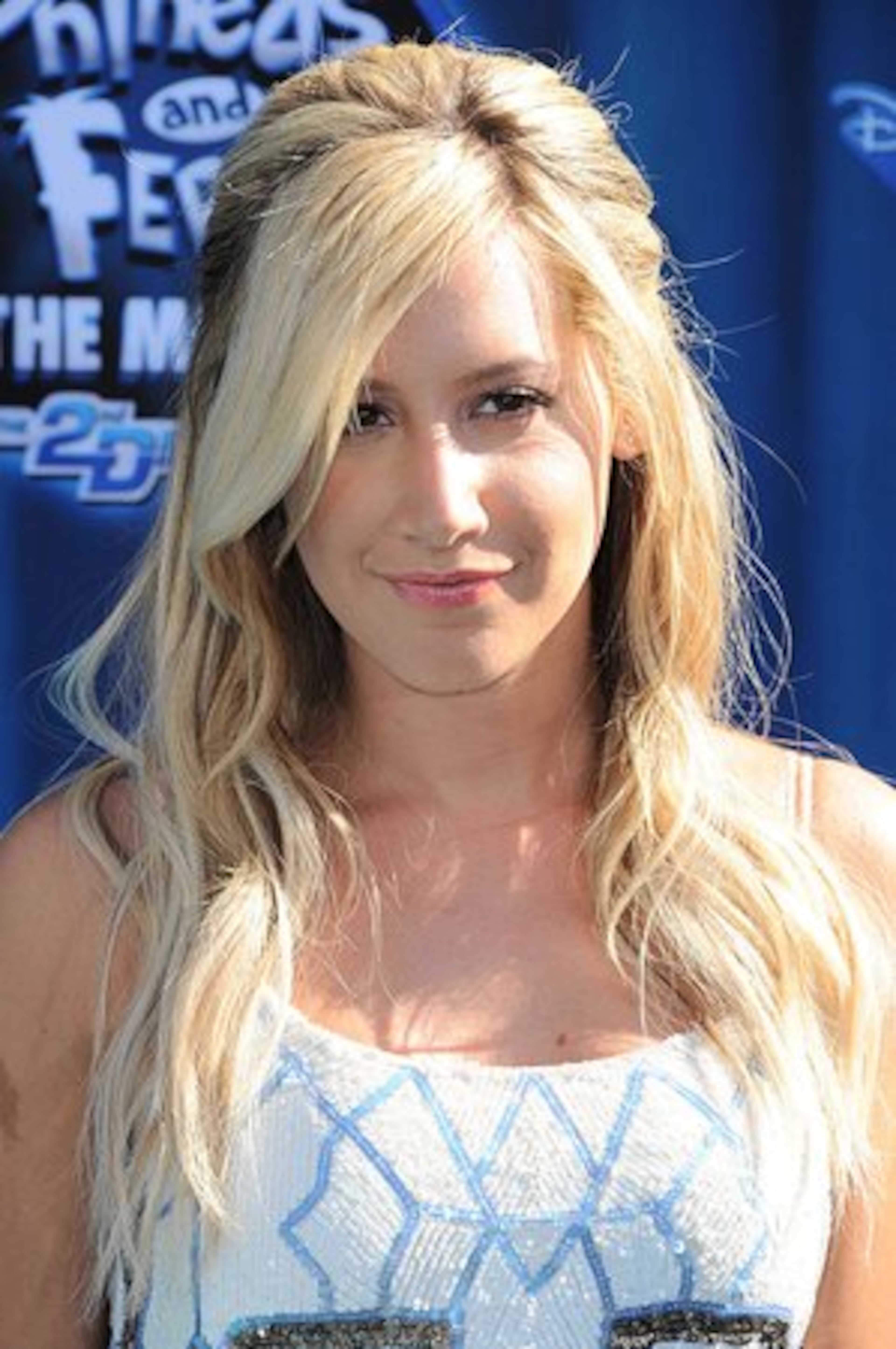 Ashley Tisdale arrives at the premiere.