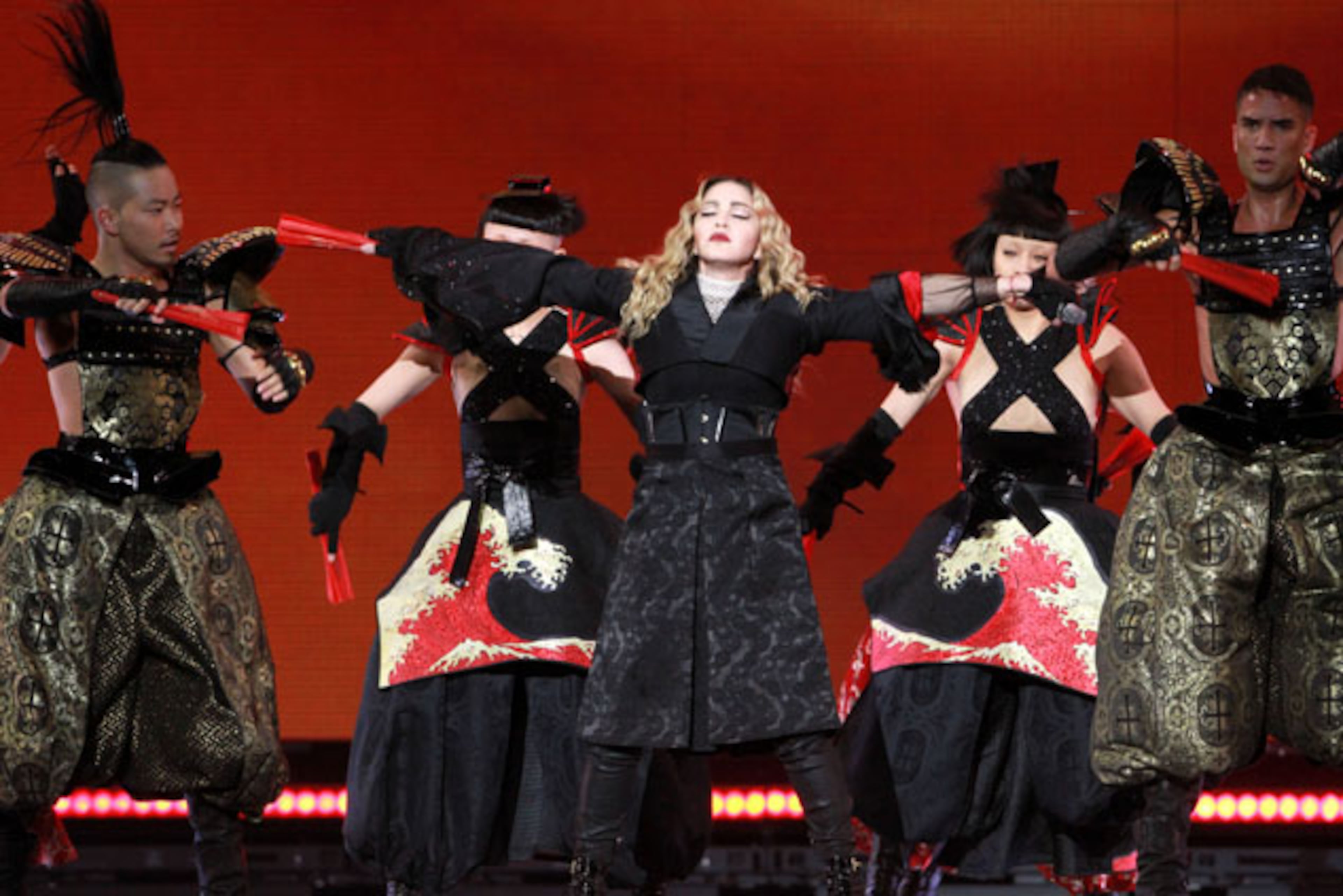 Madonna brought her Rebel Heart Tour to the nearly sold out Philips Arena Wednesday, January 20,2016. Robb D. Cohen /RobbsPhotos.com