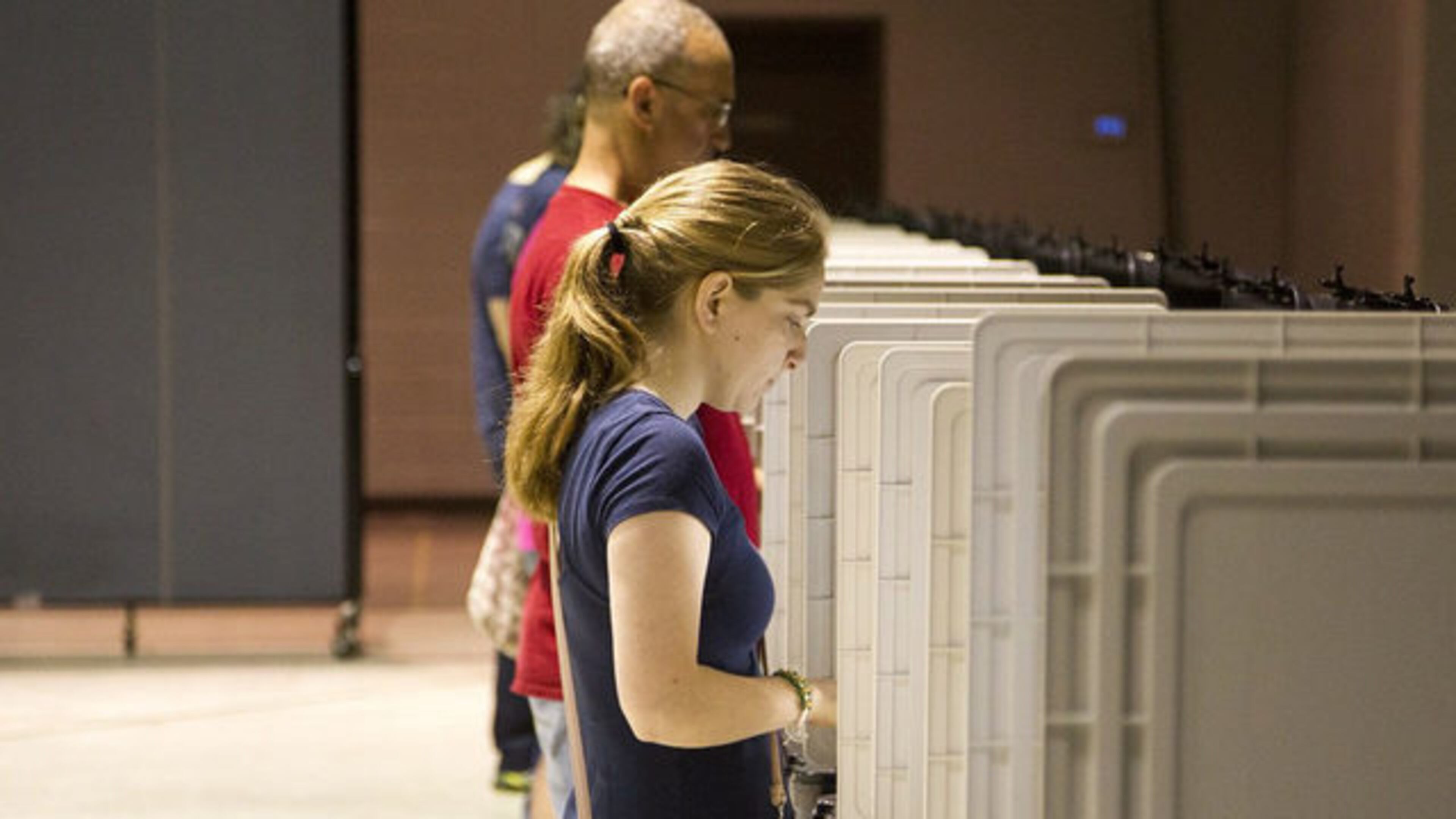 <p>Stacey Abrams becomes Democratic nominee for governor</p> <p>The May 22 primary elections for the state legislature are more competitive than they've been in years. Photo: AJC.</p> <p>Chandra Brown was first in line to vote at Henry W. Grady High School in Atlanta on Tuesday. JOHN SPINK/JSPINK@AJC.COM</p>