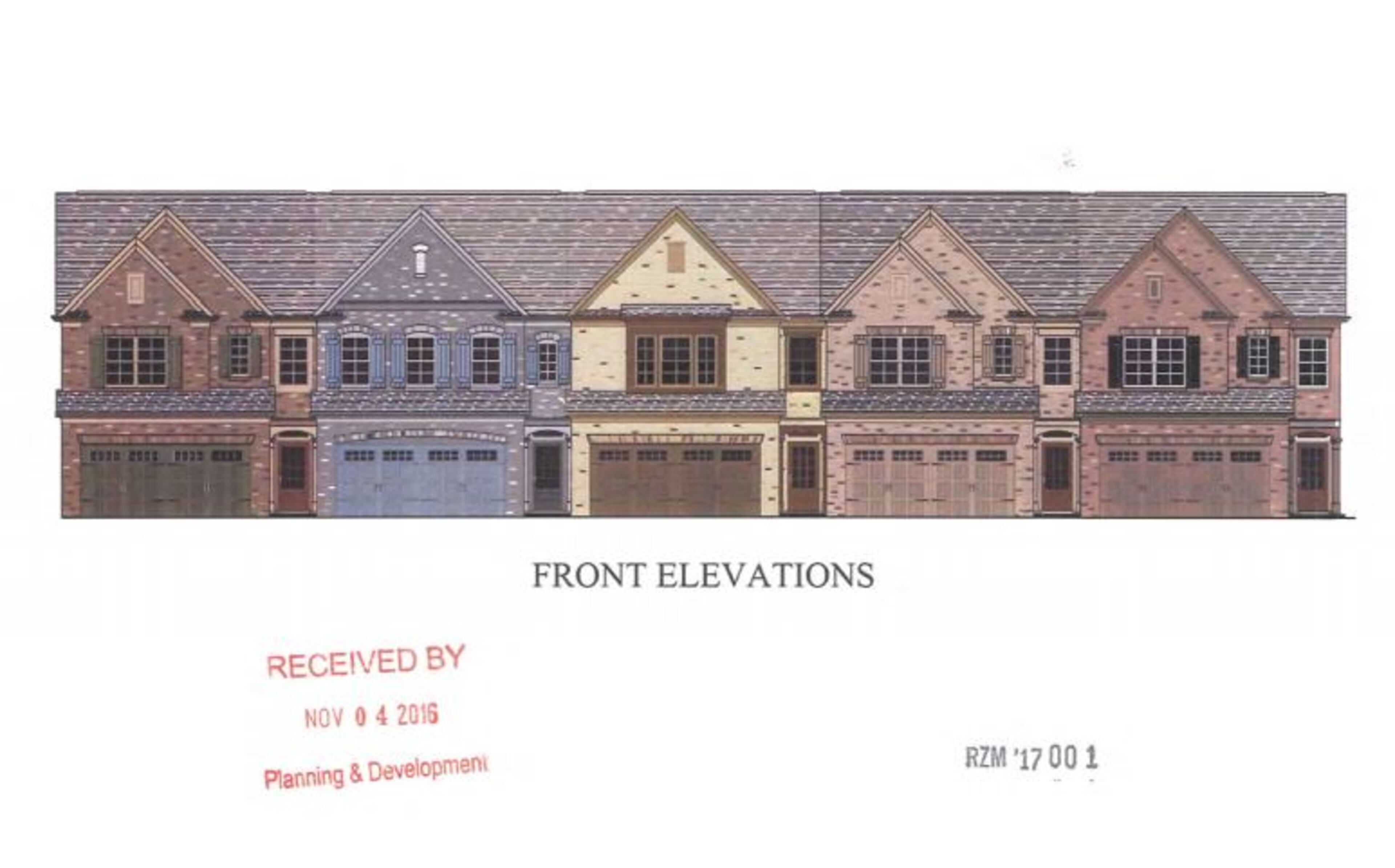 A proposal would bring more than 100 townhomes to the intersection of Buford Drive and Russell Road.