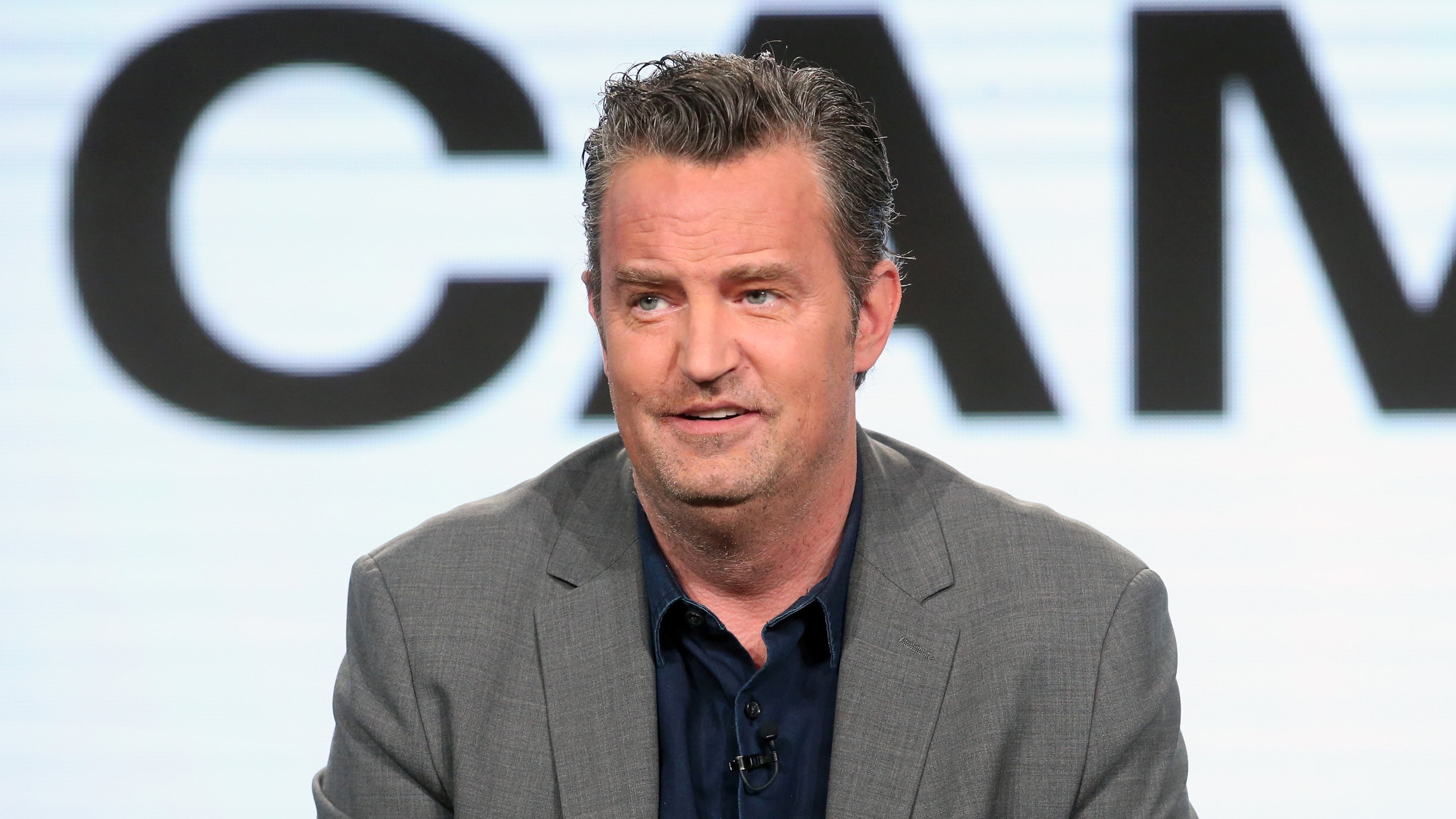 Matthew Perry speaks onstage during the 2017 Winter Television Critics Association Press Tour at the Langham Hotel on Jan. 13, 2017, in Pasadena, California. (Frederick M. Brown/Getty Images/TNS)