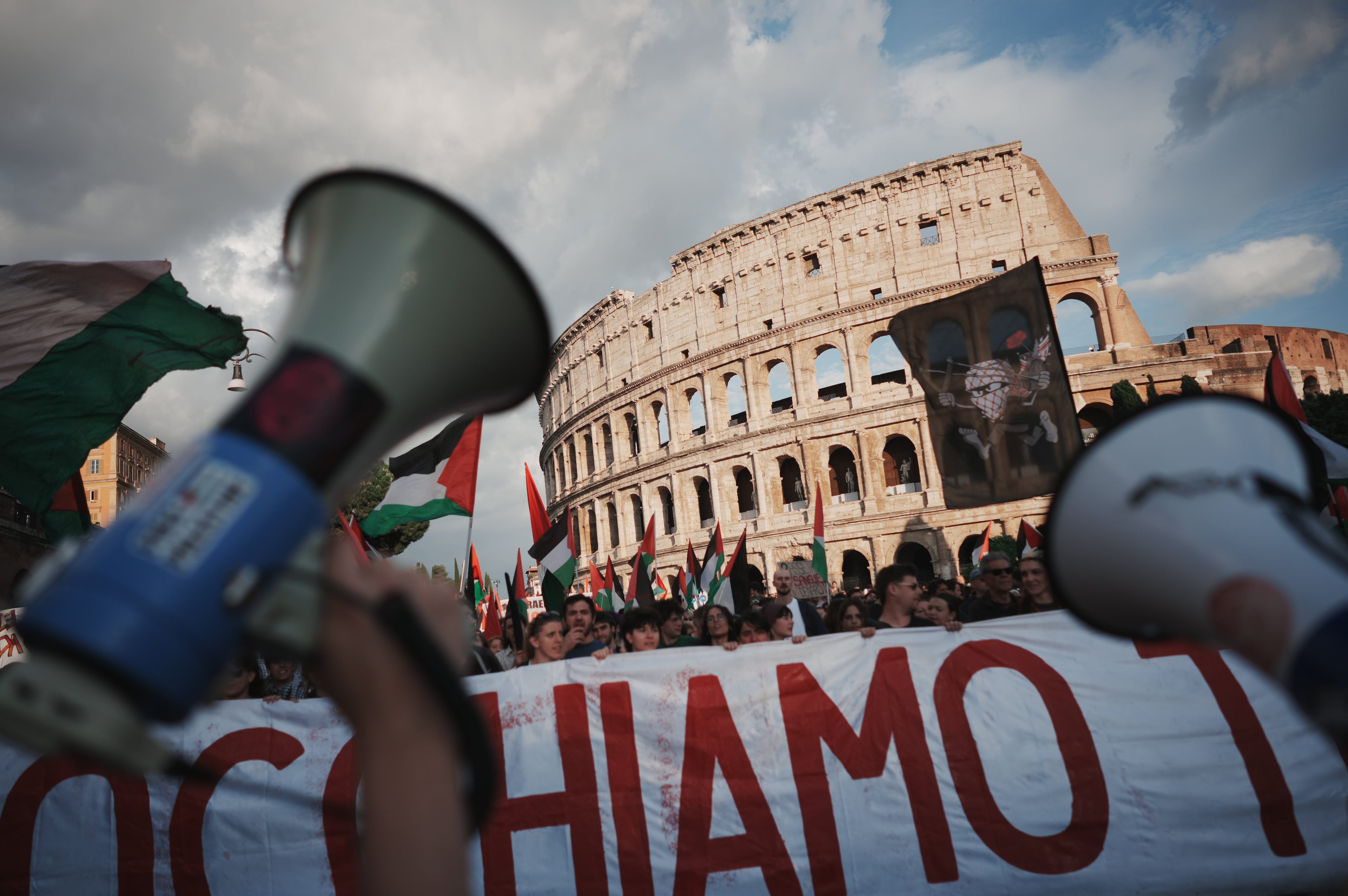 Italy Gaza Flottila Intercepted