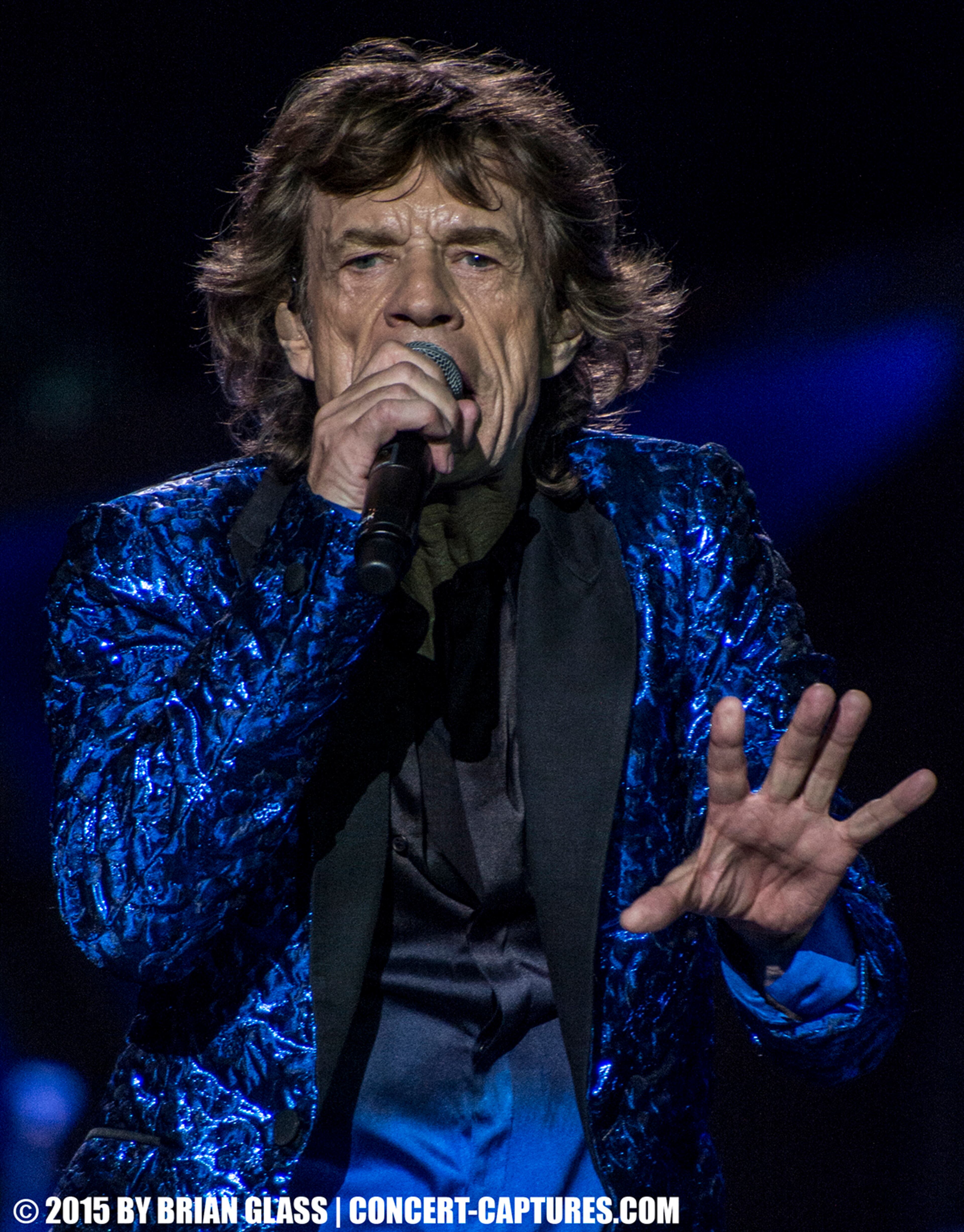 Legendary rock 'n' roll band The Rolling Stones rocked the packed house at Ohio Stadium in Columbus. The show was part of the Stones' Zip Code Tour.