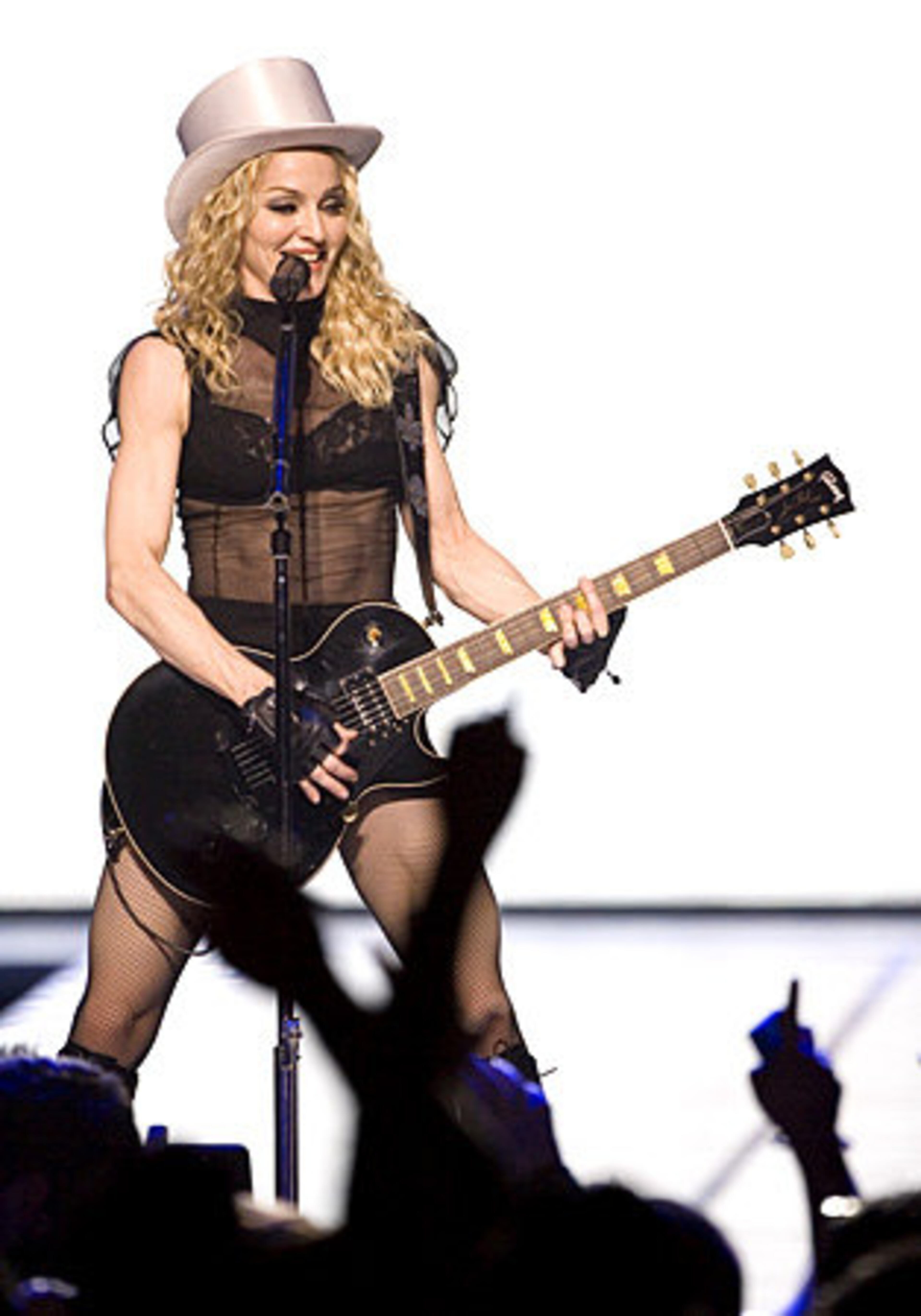 Here are some past inductees. Pop singer Madonna was inducted in 2008.