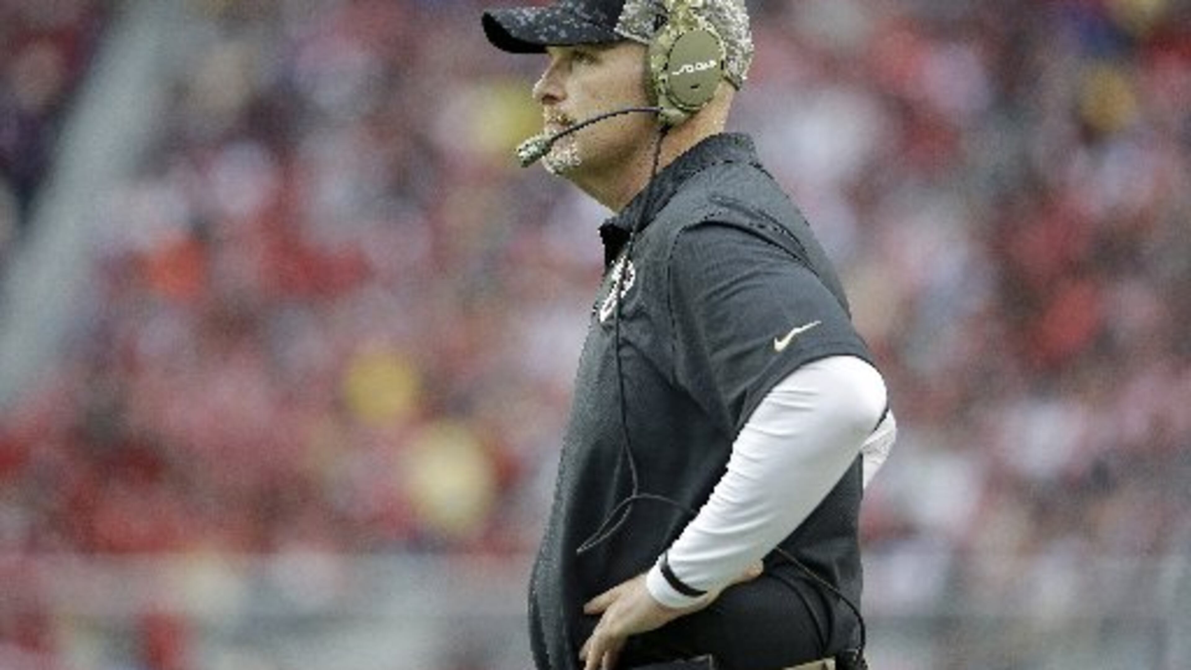 Falcons coach Dan Quinn's team faces a tough schedule. (AP Photo)