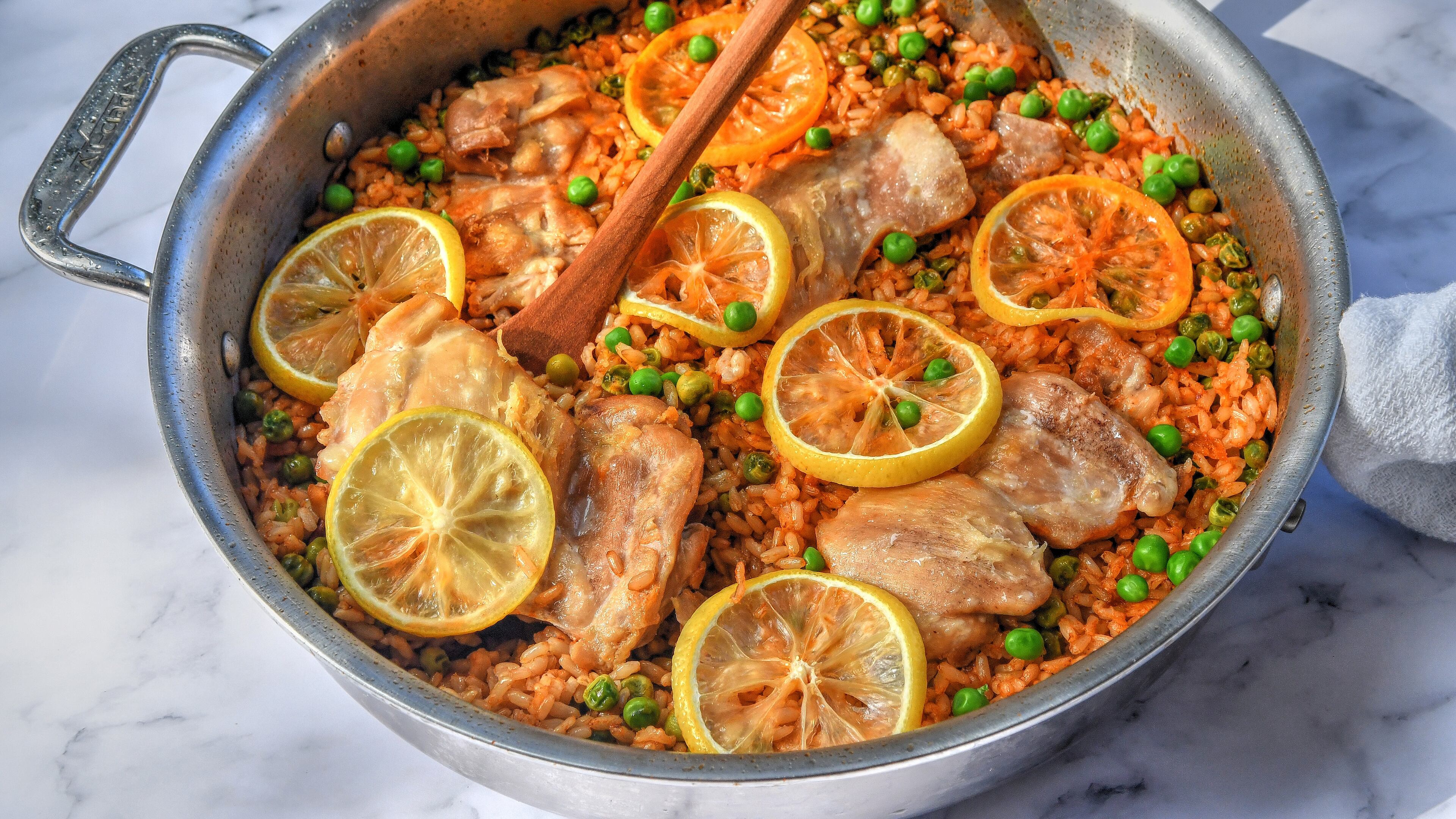 Speedy One-Pot Chicken and Rice.
(Chris Hunt for The Atlanta Journal-Constitution)