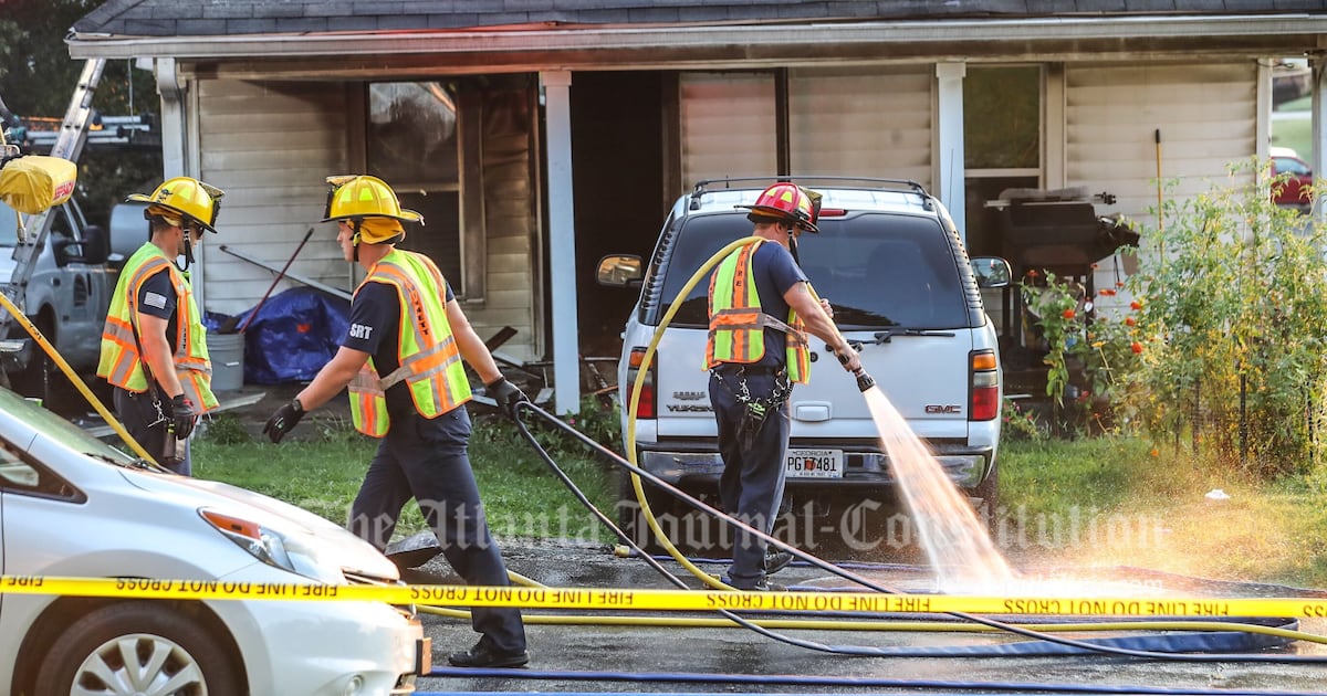 Mother of 4 killed in Gwinnett house fire after floor collapses