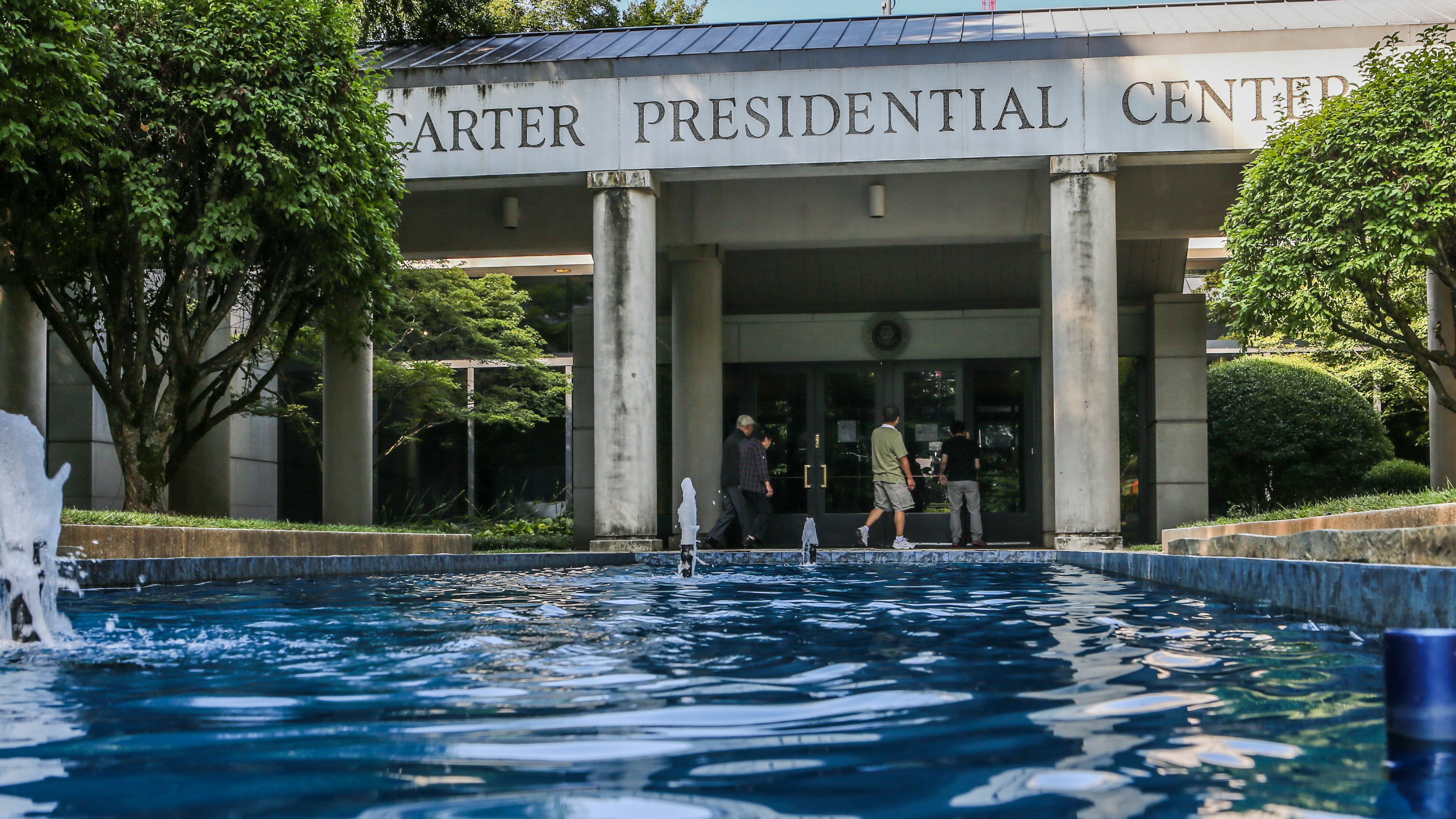 The Jimmy Carter Presidential Library and Museum planned to celebrate the former president’s birthday on Sunday, when he turns 99.But due to the possibility of a government shut down, it's moving the celebration to Saturday. (AJC file photo)