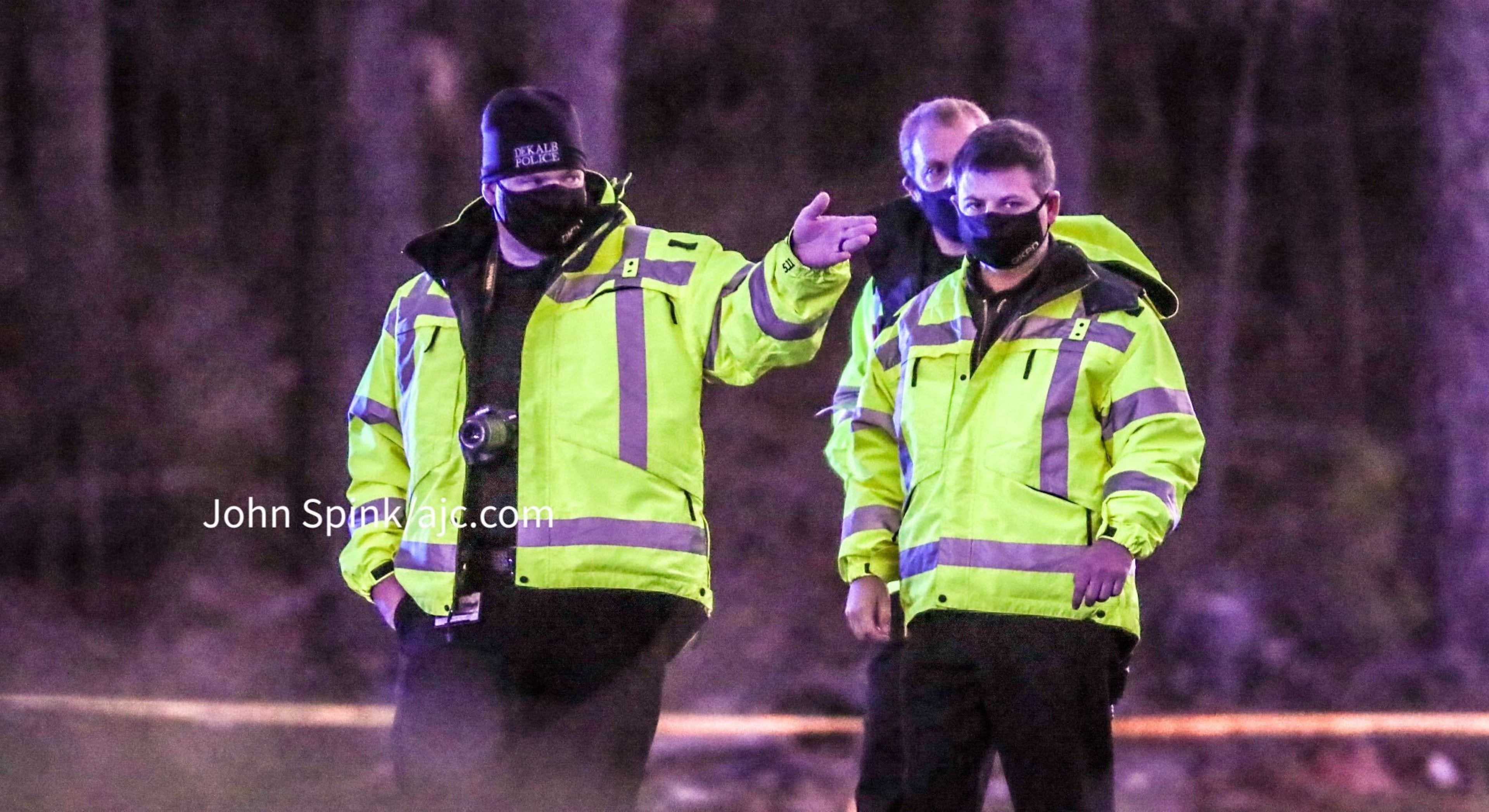 The road was closed in both directions during the investigation.