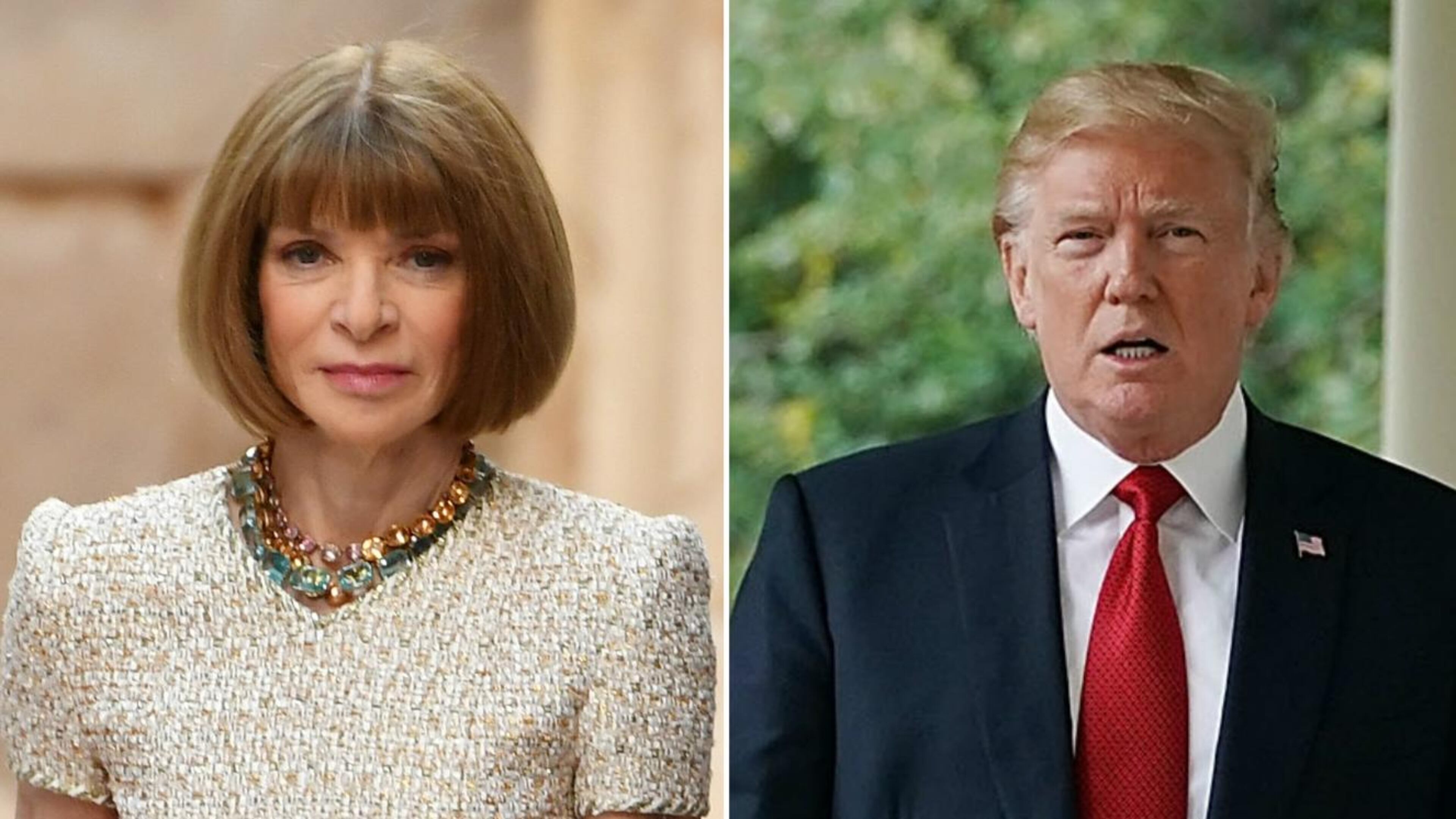 While on "The Late Late Show with James Corden," Vogue editor Ana Wintour said she would not invite President Donald Trump back to her famed Met Gala.