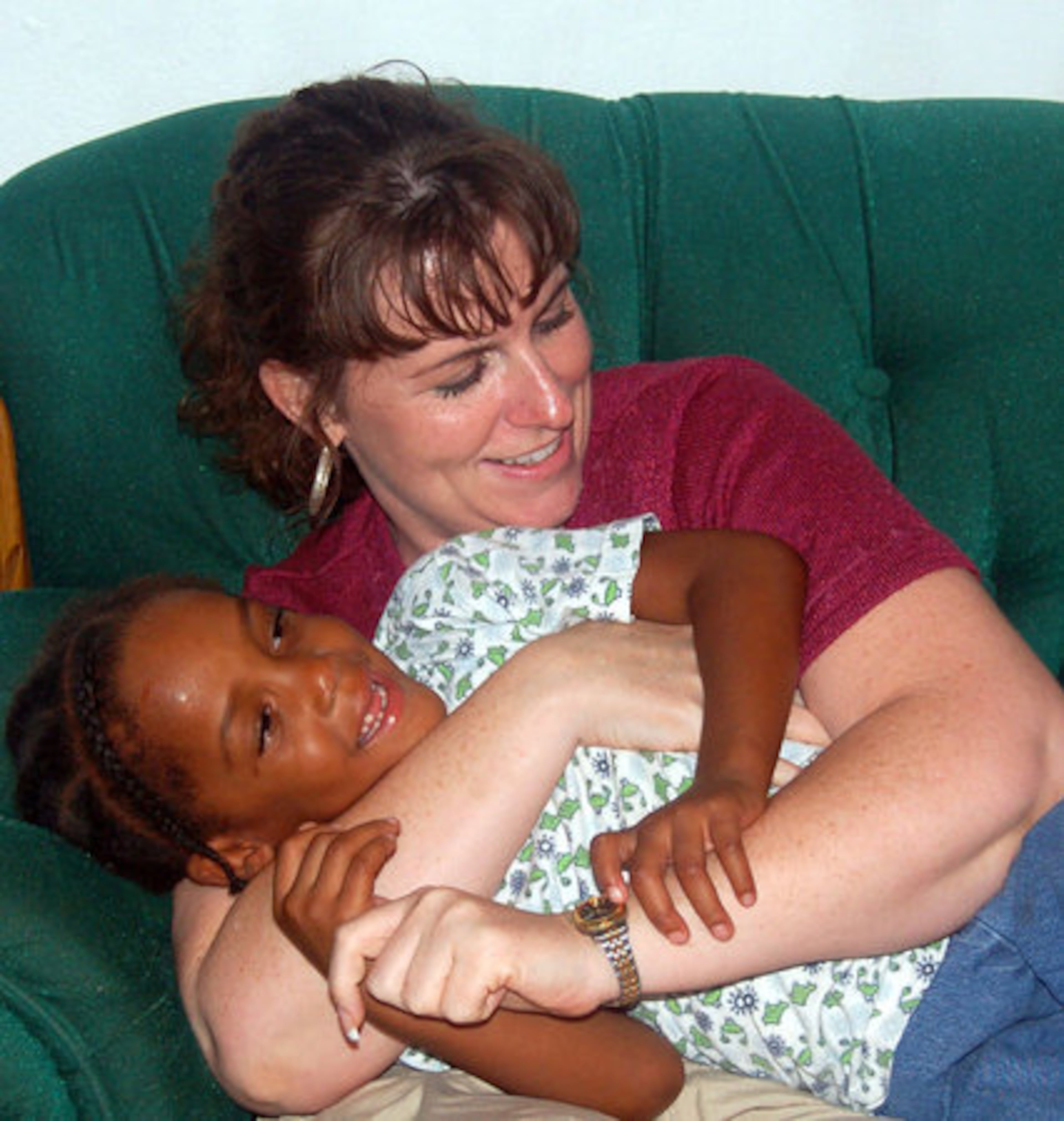 Cornwell on her mission trip to Jamaica.