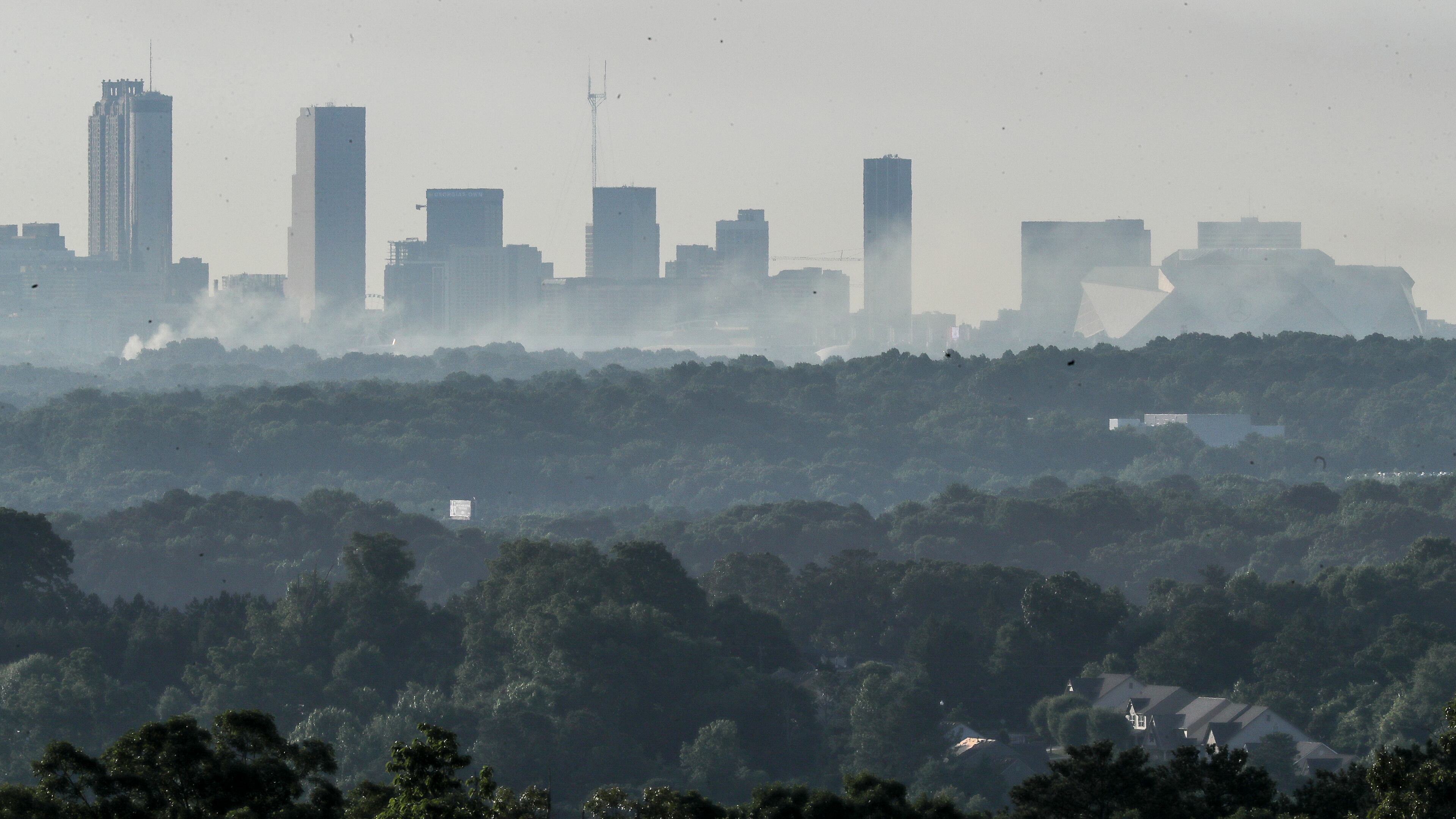 June 16, 2022 - The Atlanta skyline. (John Spink / John.Spink@ajc.com)