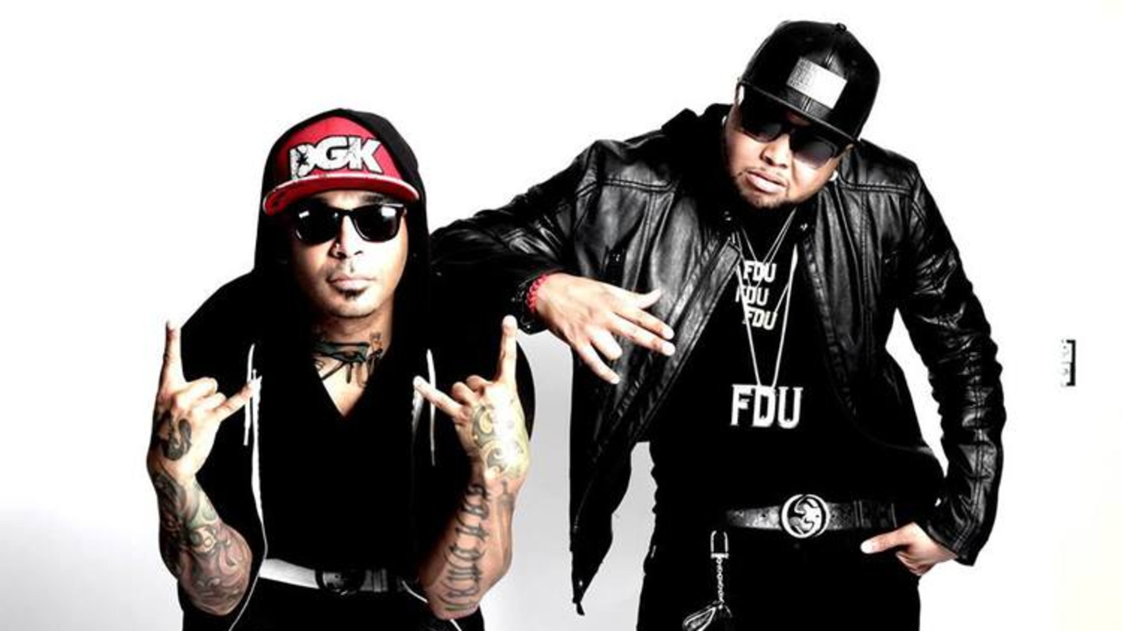 ET (left) and J Nicks on their official Durrty Boyz webpage.