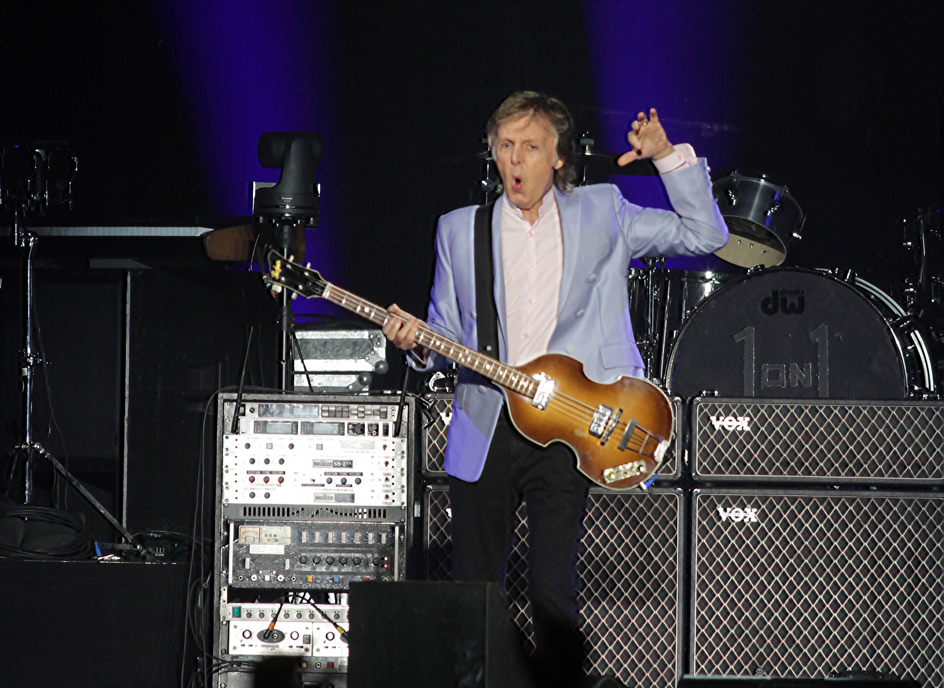 July 13, 2017 - DULUTH - Sir Paul McCartney brings his One on One Tour to the Infinite Energy Arena Thursday, July 13, 2017 in Duluth, GA. (Akili-Casundria Ramsess/Eye of Ramsess Media)