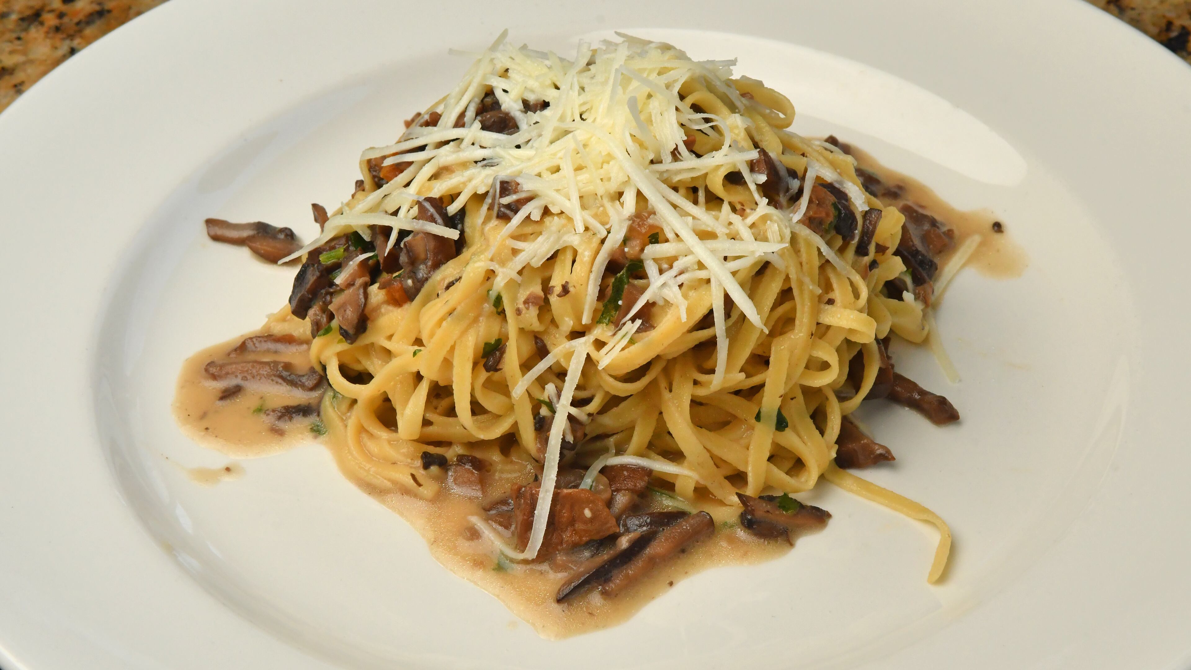 La Tavola’s Tagliolini with Mushroom Ragu. (CHRIS HUNT FOR THE ATLANTA JOURNAL-CONSTITUTION)