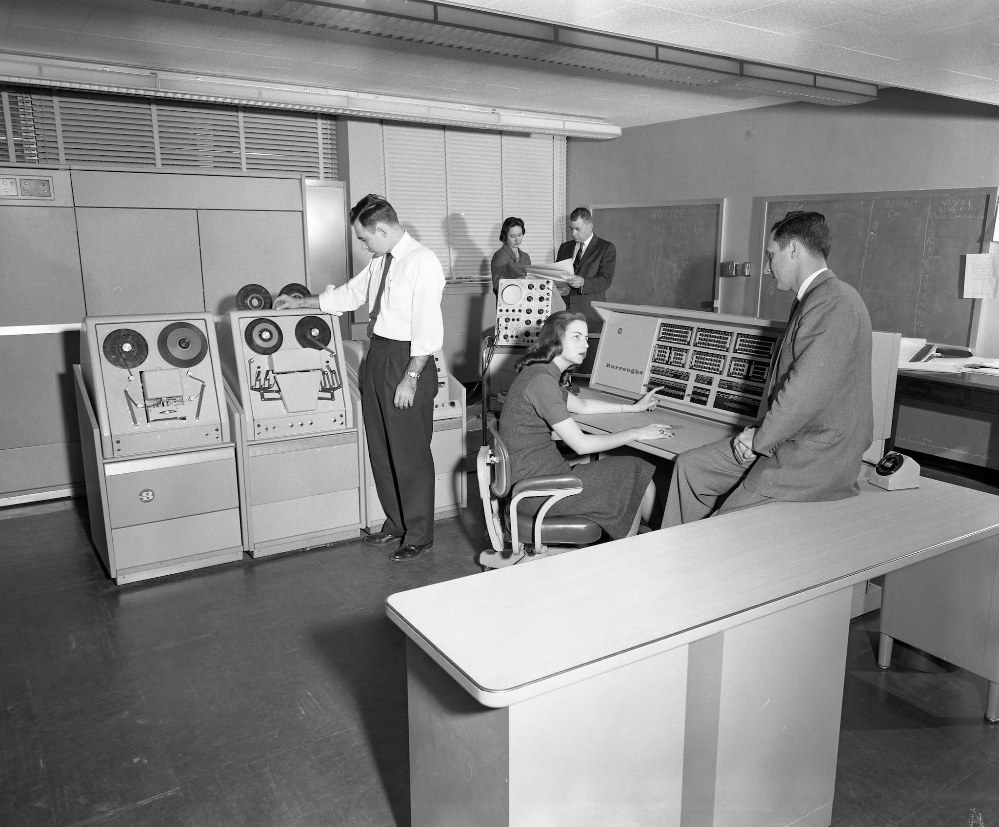 Computer Console 1960 #TBT! What computers looked like in the 1950s and 60s (hint: HUGE)