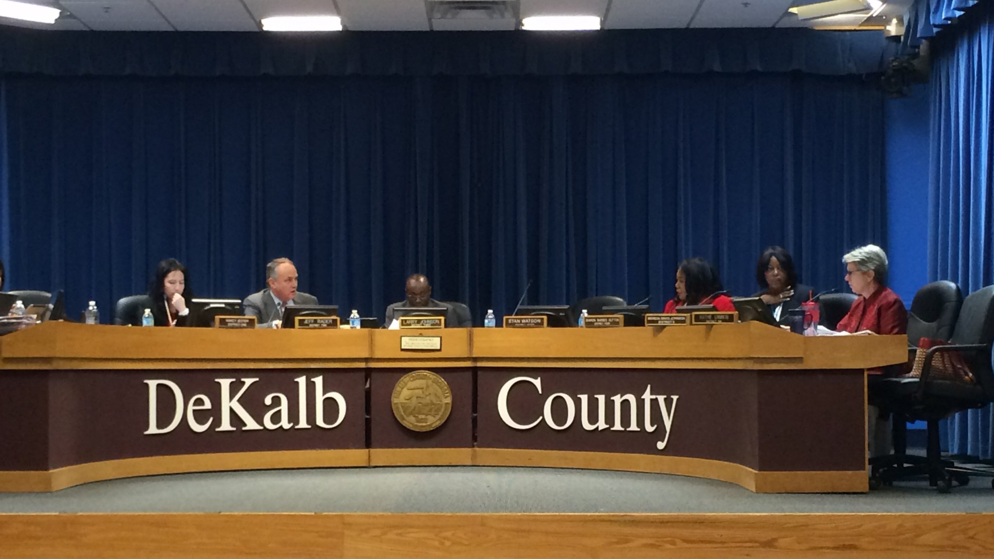 DeKalb County is the only one of Georgia’s 159 counties that has a CEO position. DeKalb’s CEOs have been mired in controversy in recent years, but state lawmakers didn’t approve a measure to abolish the role. MARK NIESSE / MARK.NIESSE@AJC.COM