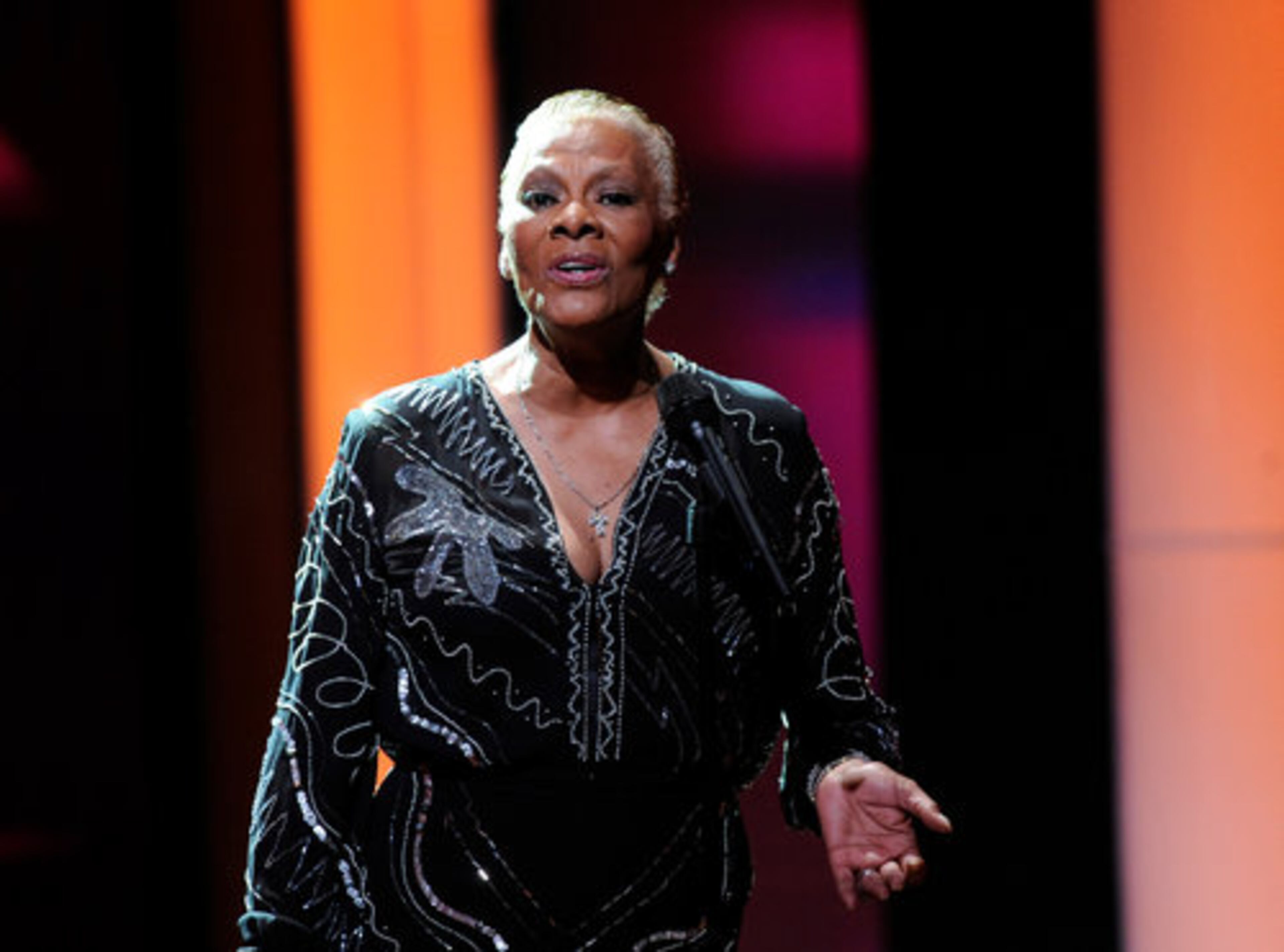 Dionne Warwick, Houston's cousin, has been in New Jersey helping with funeral arrangements.