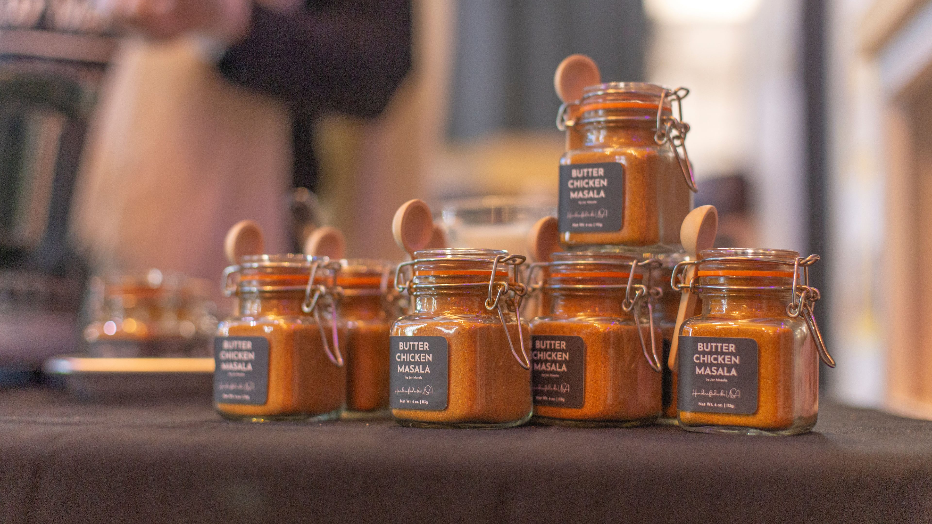 Jar Masala began with spice mixes to make cooking South Asian dishes such as butter chicken and biryani easy to prepare at home. (Courtesy of Jar Masala)