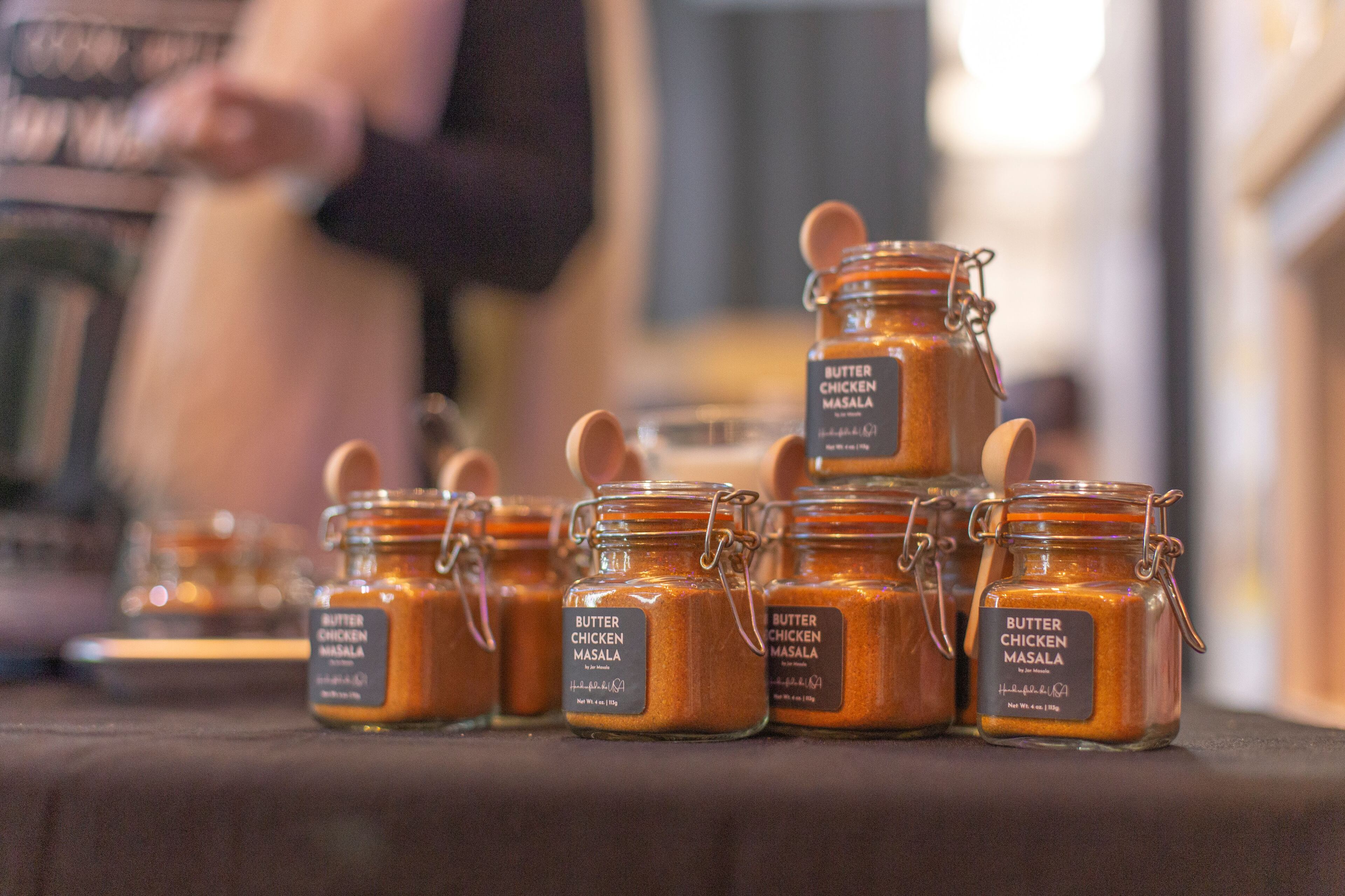 Jar Masala began with spice mixes to make cooking South Asian dishes such as butter chicken and biryani easy to prepare at home. (Courtesy of Jar Masala)