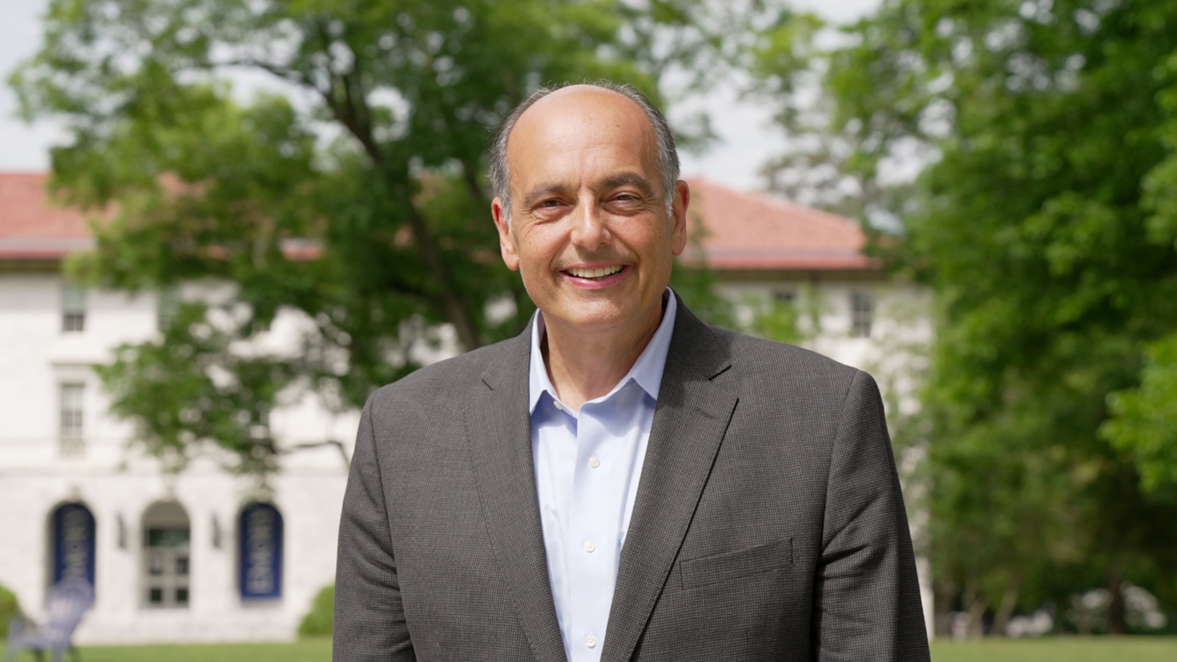 Christopher L. Augostini has been named the 22nd president of Emory University, the school announced on Thursday, May 28, 2026. (Courtesy of Emory University)