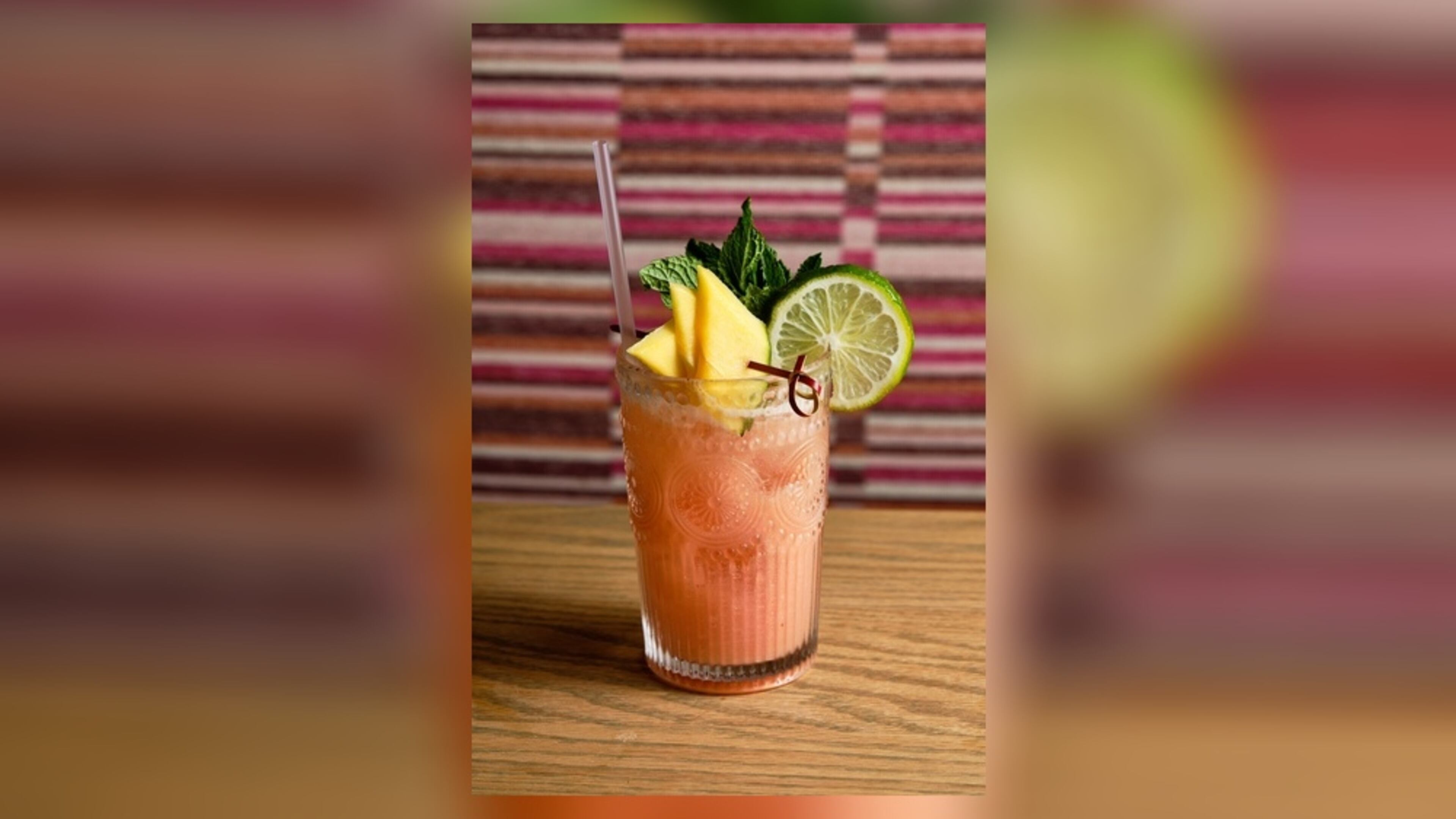 Now you can enjoy Chicheria Mexican Kitchen’s guava margarita from the comfort of your own home. (Courtesy of Brandon Amato)