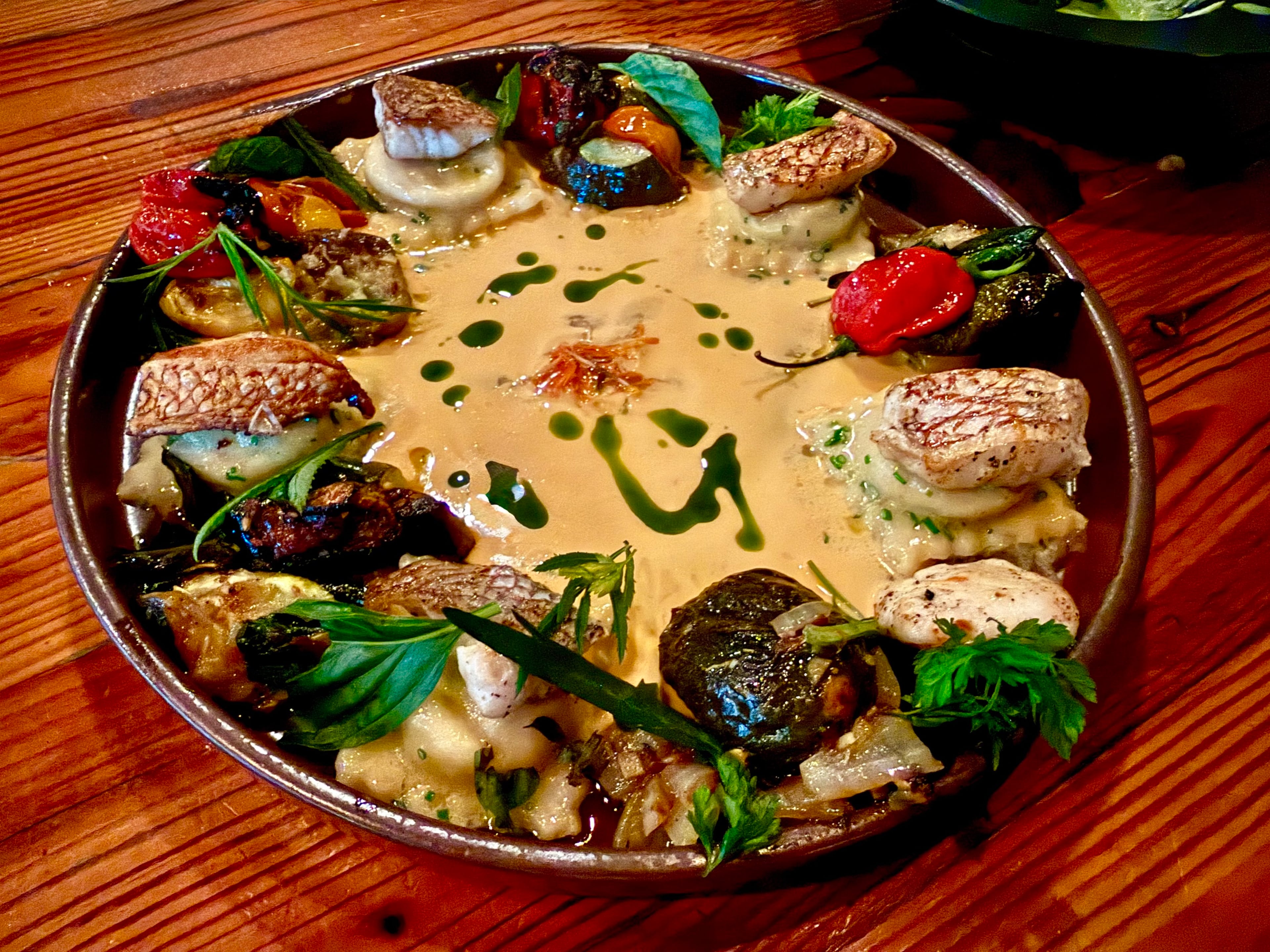 The taste of a Southern summer wrapped in pasta at Inman Park's BoccaLupo. (Angela Hansberger for the AJC)