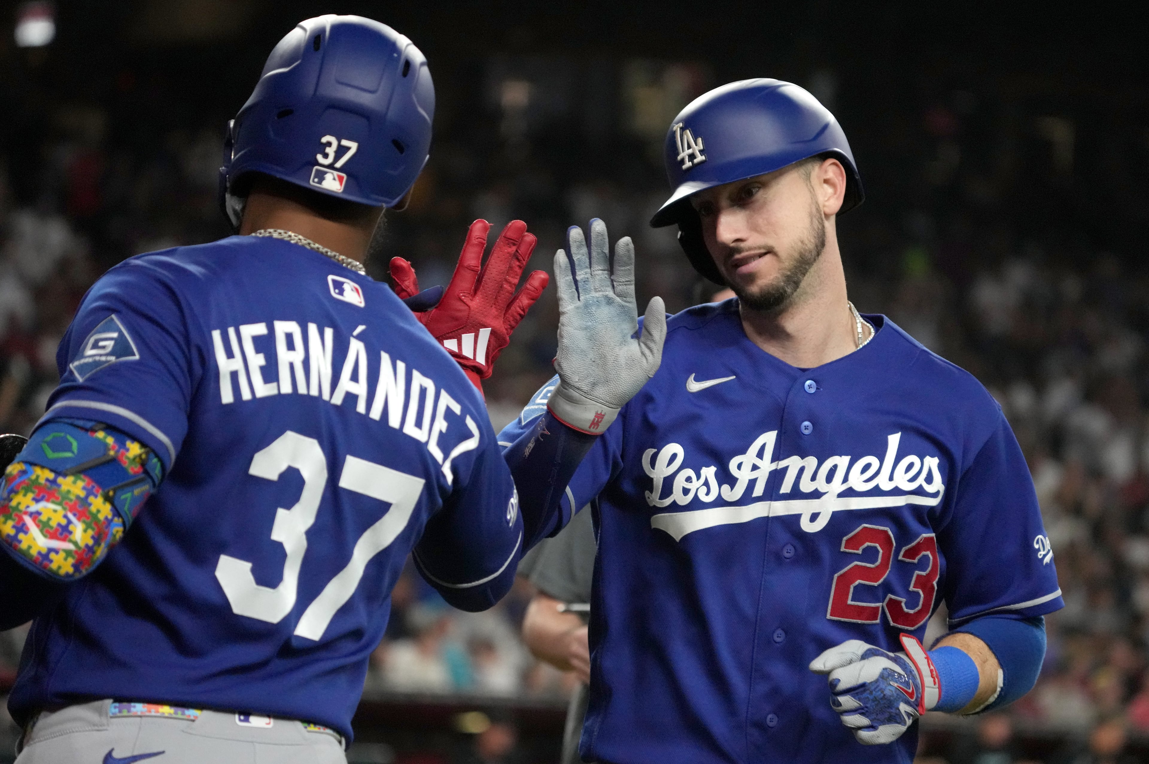 Dodgers Diamondbacks Baseball
