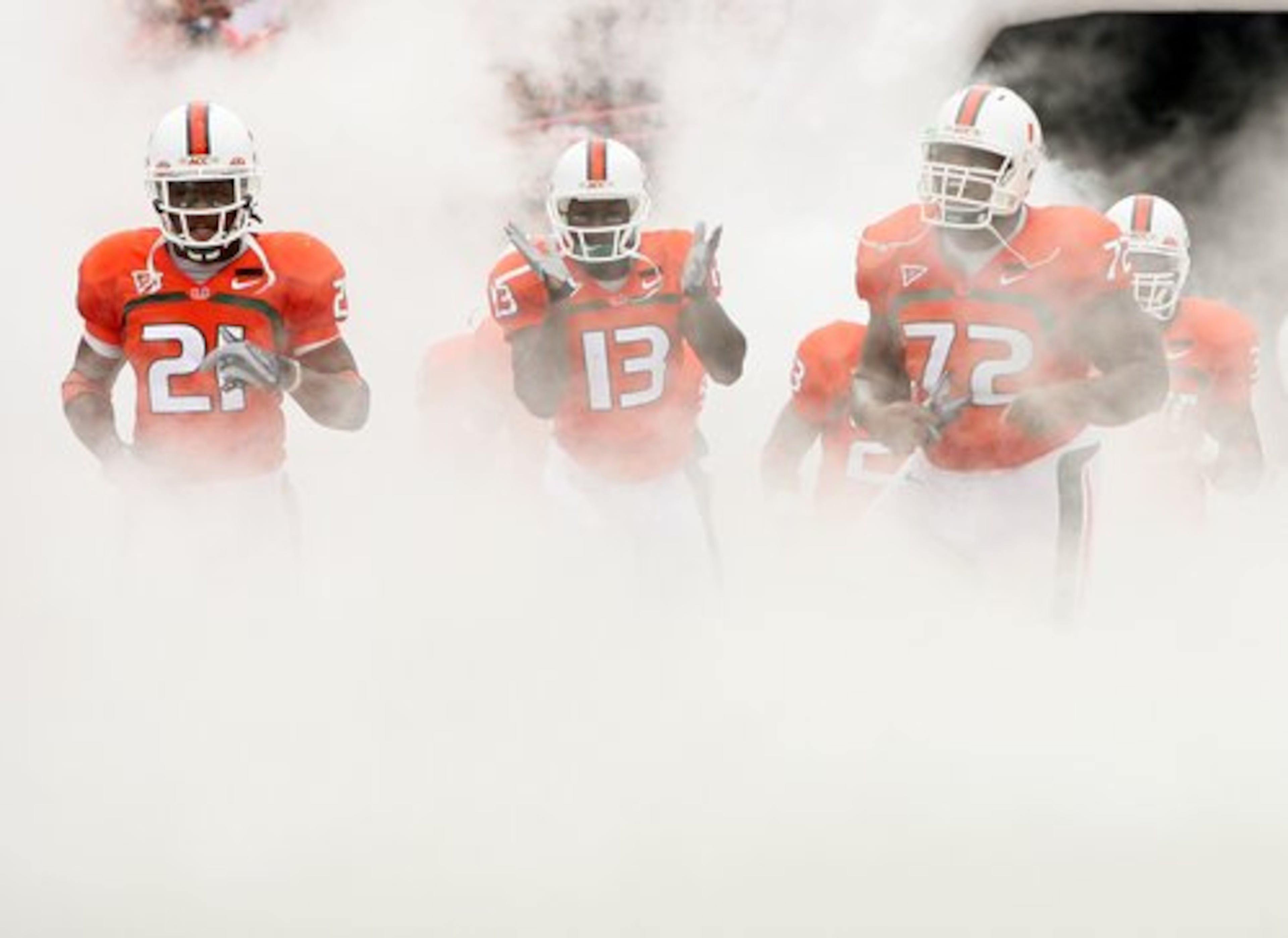 MIAMI FOOTBALL: A total of 73 Hurricanes football players have been implicated in the latest scandal to hit the Miami program. A booster, Nevin Shapiro, subsequently jailed for running a pyramid scheme, allegedly dispensed money, prostitutes, cars and vacations to the players. Shapiro said coaches and university officials knew of his gifts. The case is pending before the NCAA.