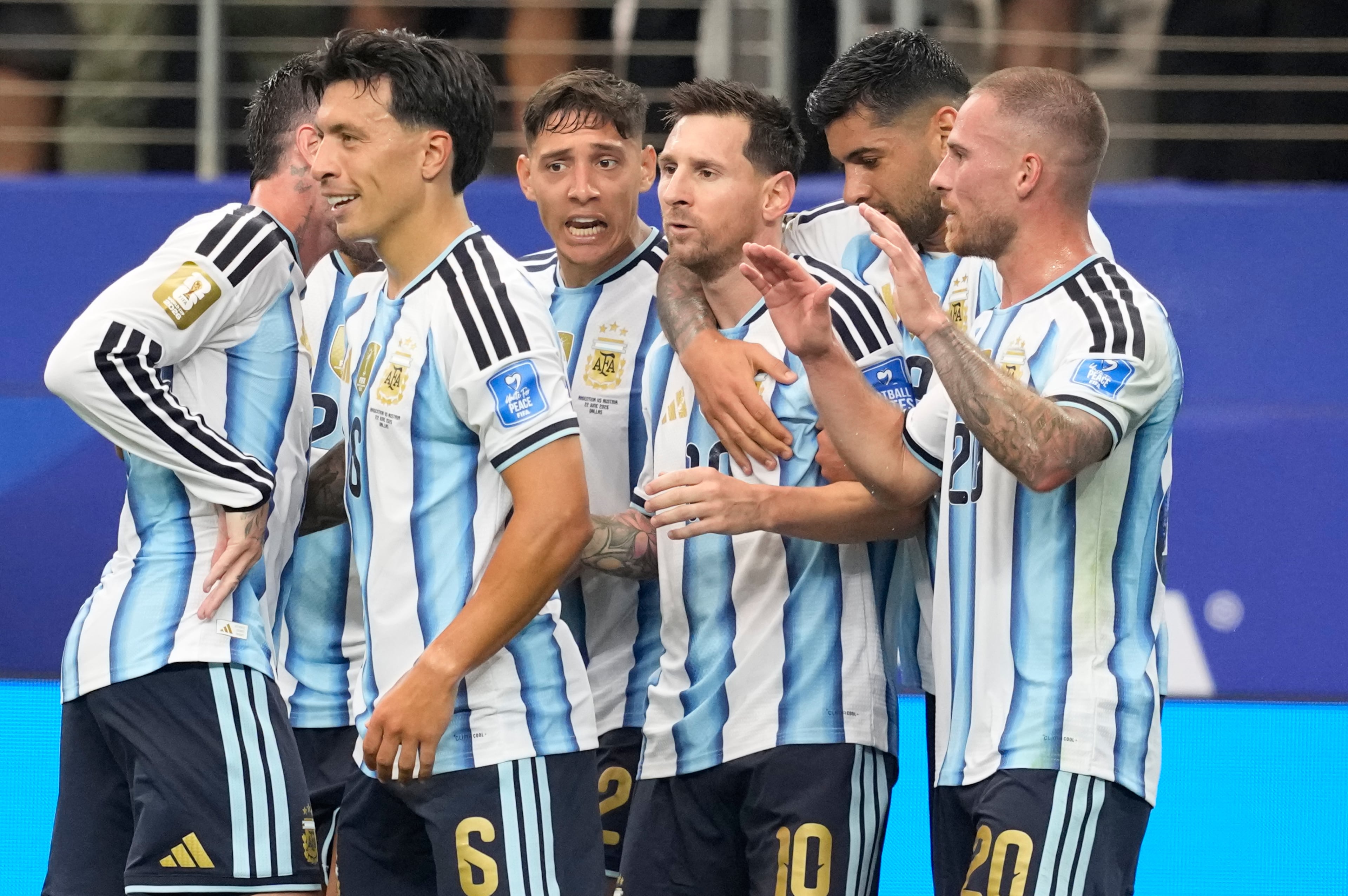 APTOPIX Austria Argentina WCup Soccer