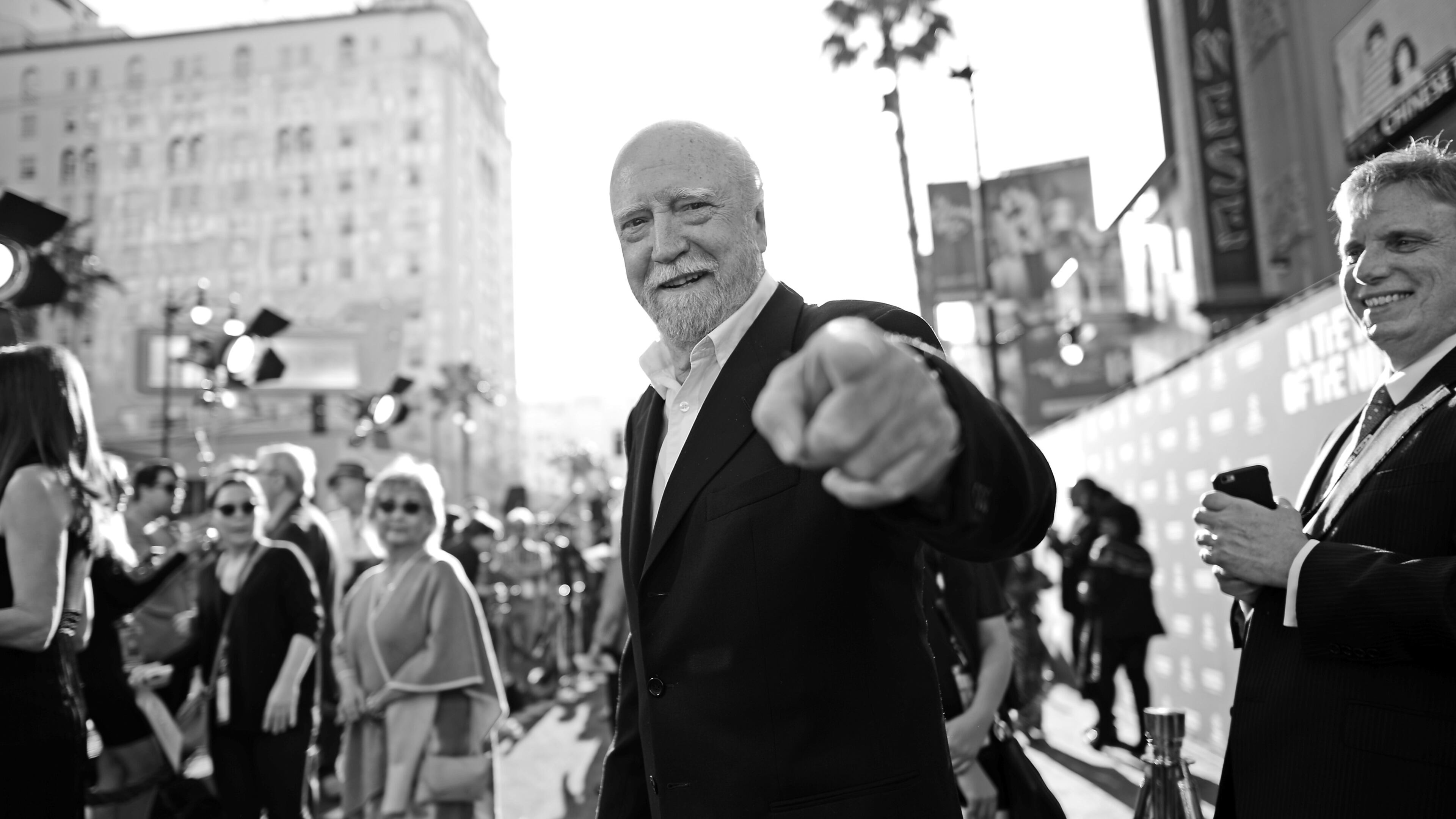 LOS ANGELES, CA - APRIL 06: (EDITOR'S NOTE: image has been shot in black and white. Color version not available.) Actor Scott Wilson attends the 50th anniversary screening of "In the Heat of the Night" during the 2017 TCM Classic Film Festival on April 6, 2017 in Los Angeles, California. 26657_003 (Photo by Charley Gallay/Getty Images for TCM)