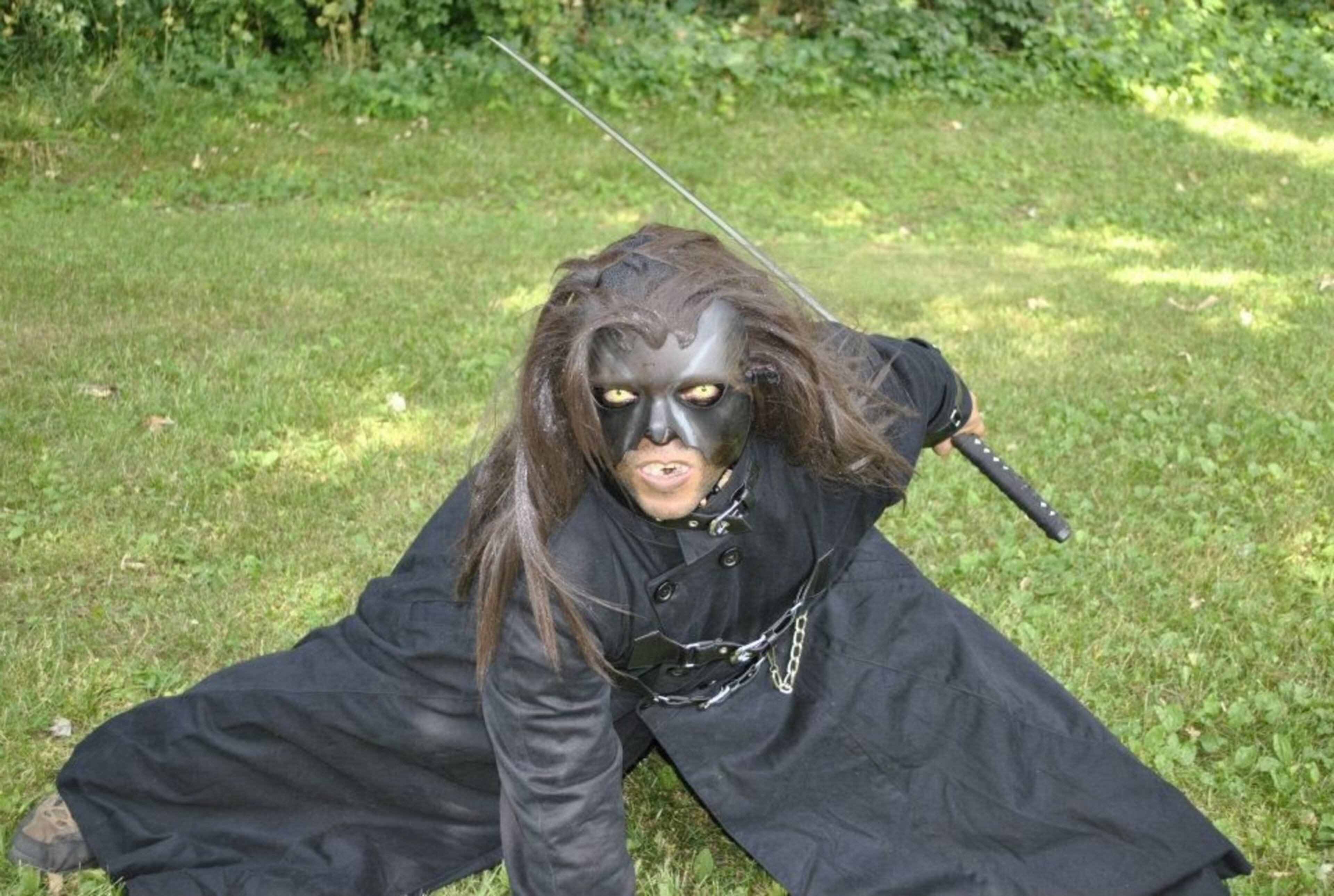 Mark Edwards posted photos of himself on Facebook dressed as various vampire and werewolf fantasy creatures.
